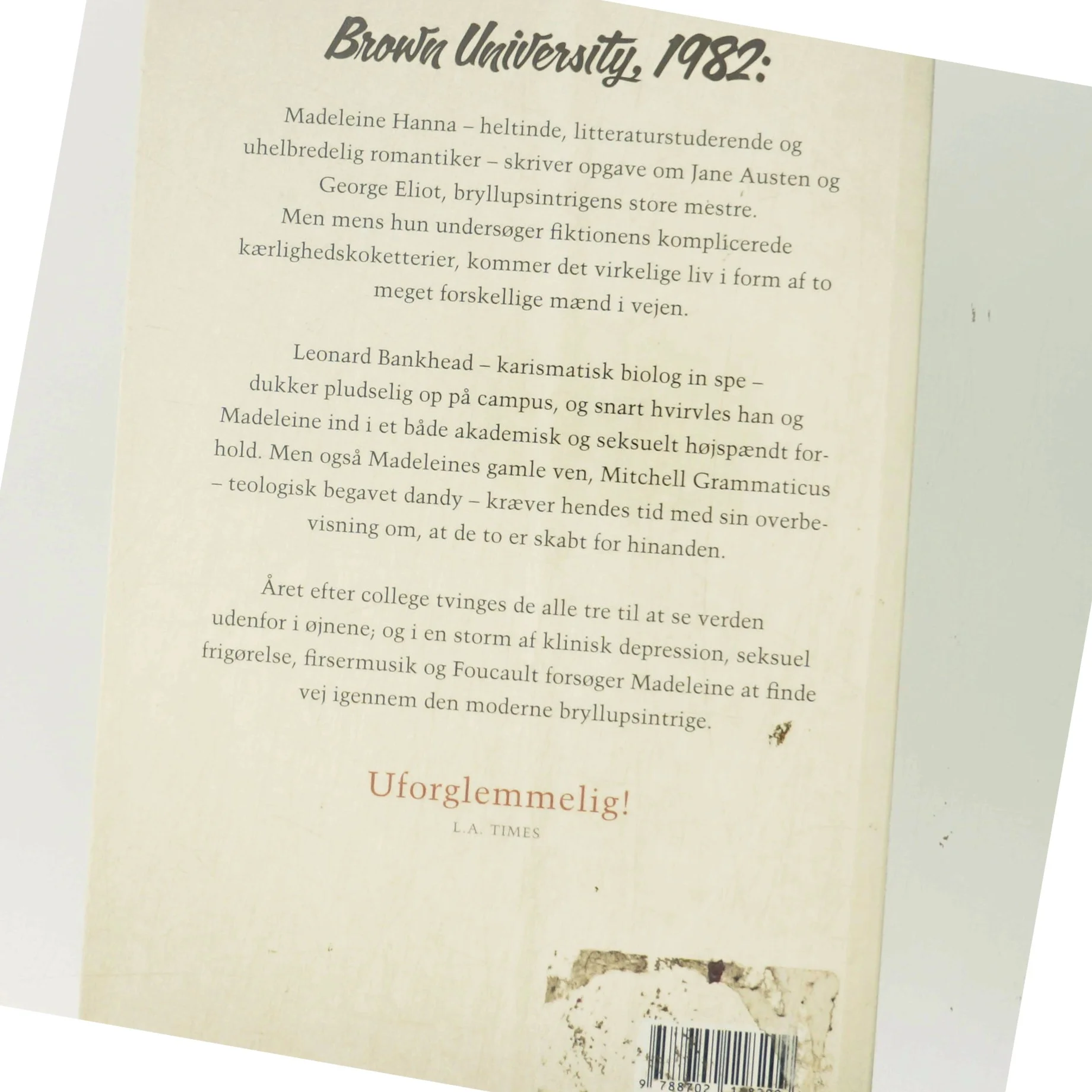 Bryllupsintrigen : roman af Jeffrey Eugenides (Bog)