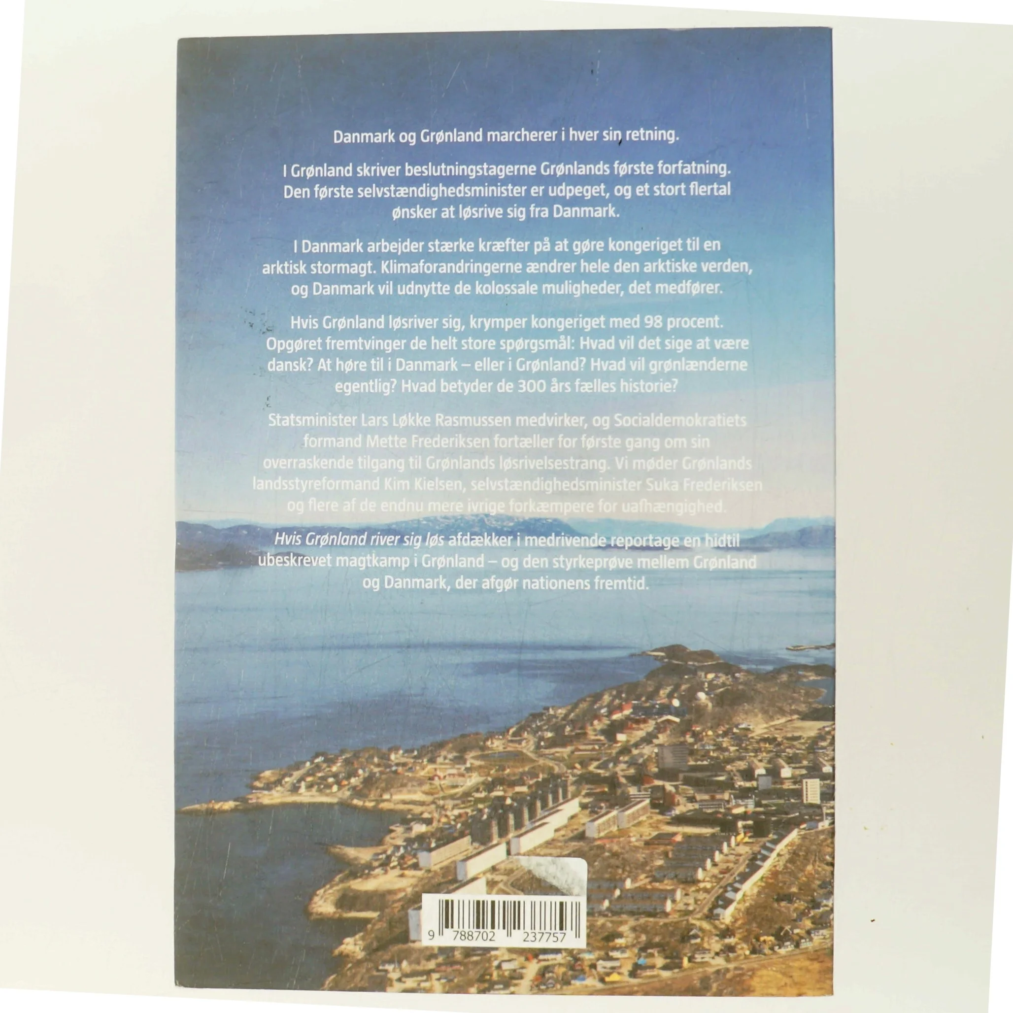 Hvis Grønland river sig løs : en rejse i kongerigets sprækker af Martin Breum (Bog)