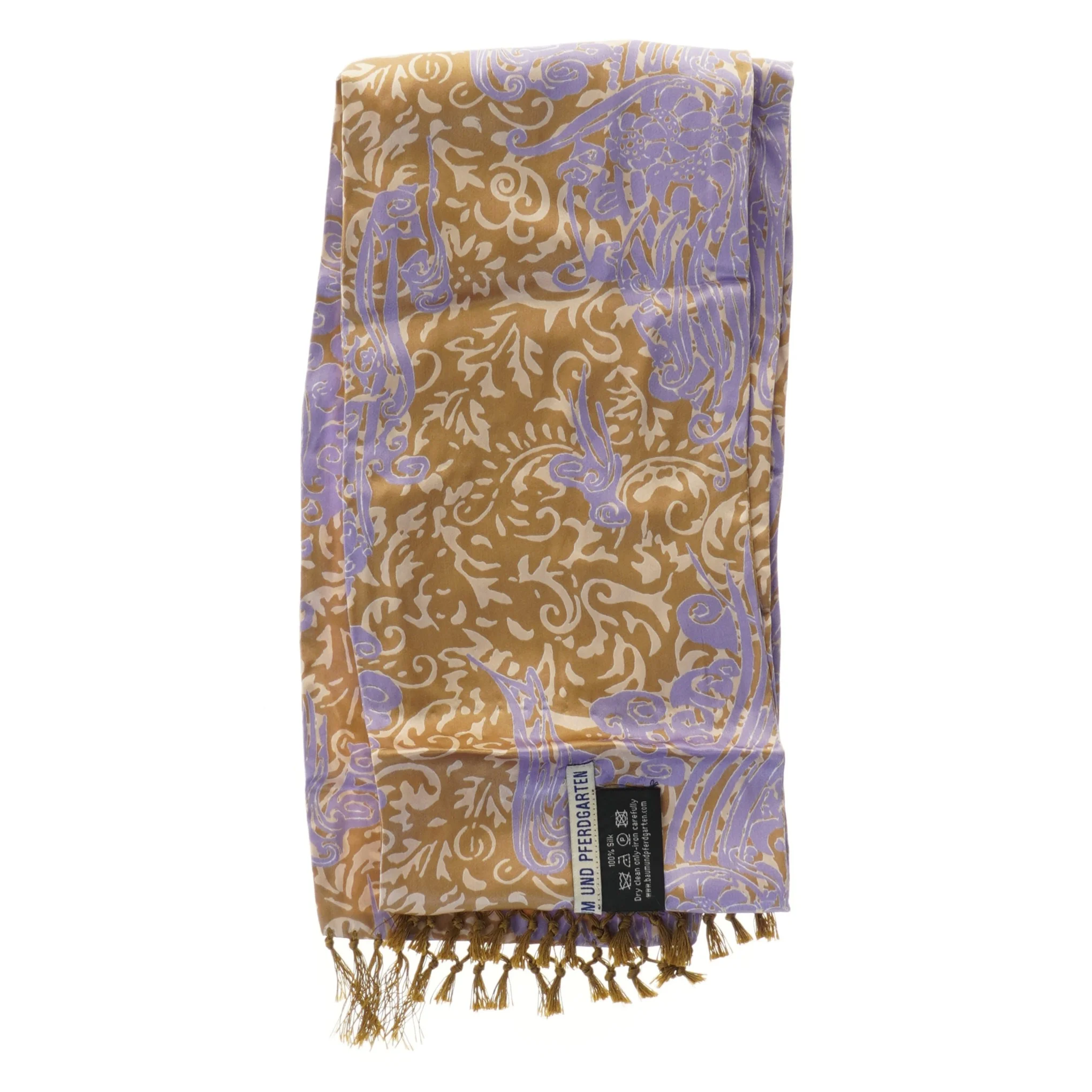 Silke Tørklæde med mønster fra Baum und Pferdgarten (str. 15x66 cm)