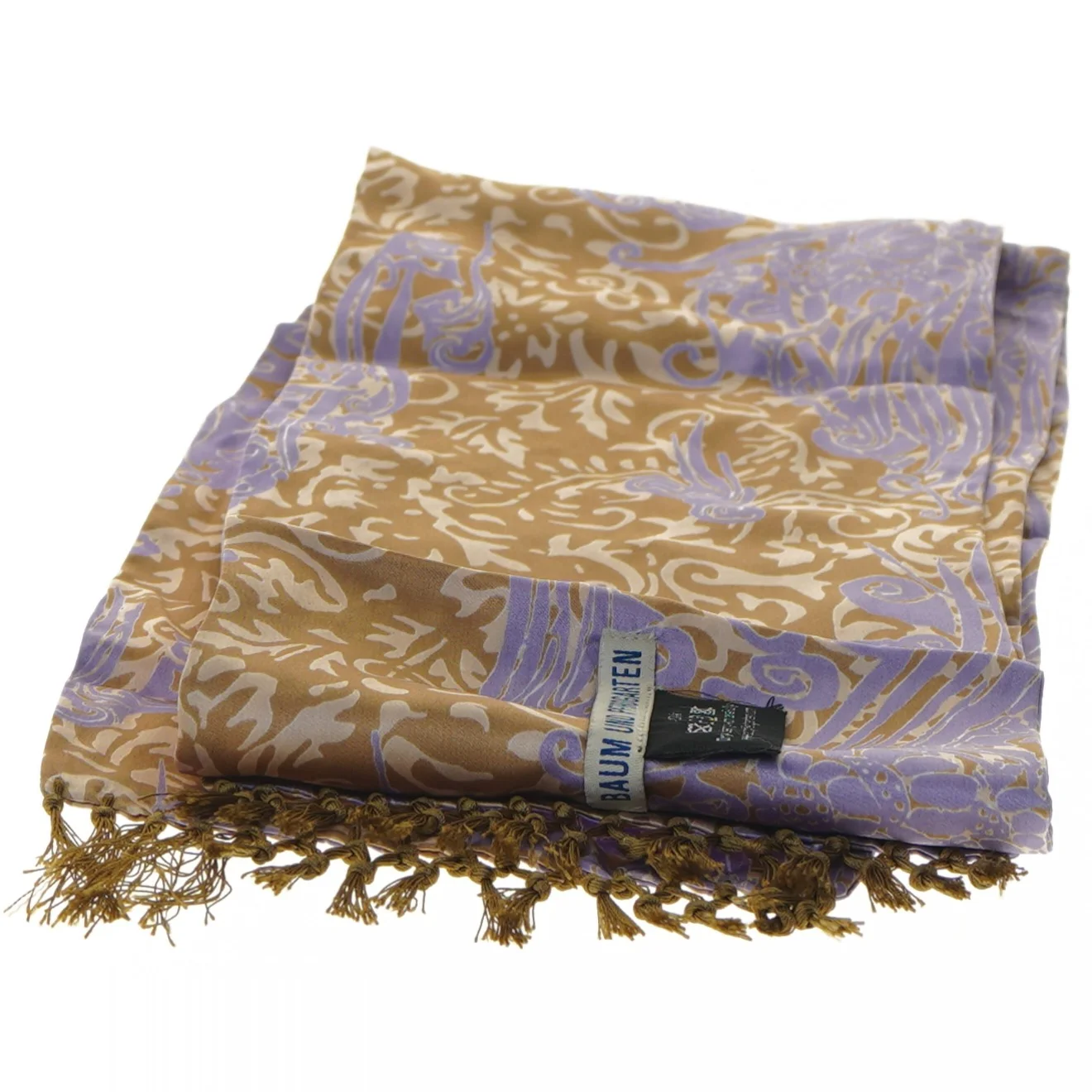 Silke Tørklæde med mønster fra Baum und Pferdgarten (str. 15x66 cm)