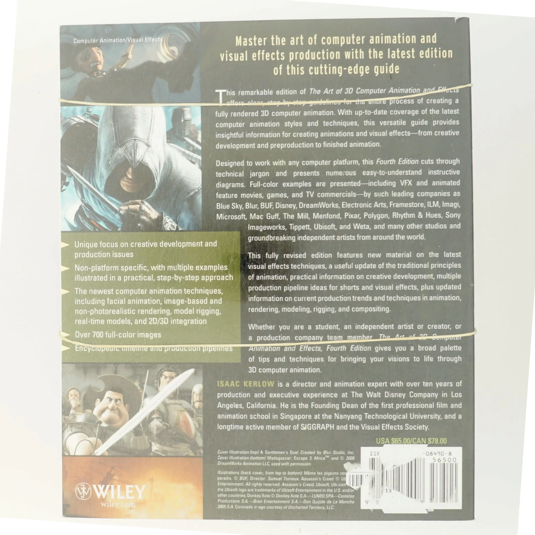 The Art of 3D Computer Animation and Effects af Isaac V. Kerlow (Bog)