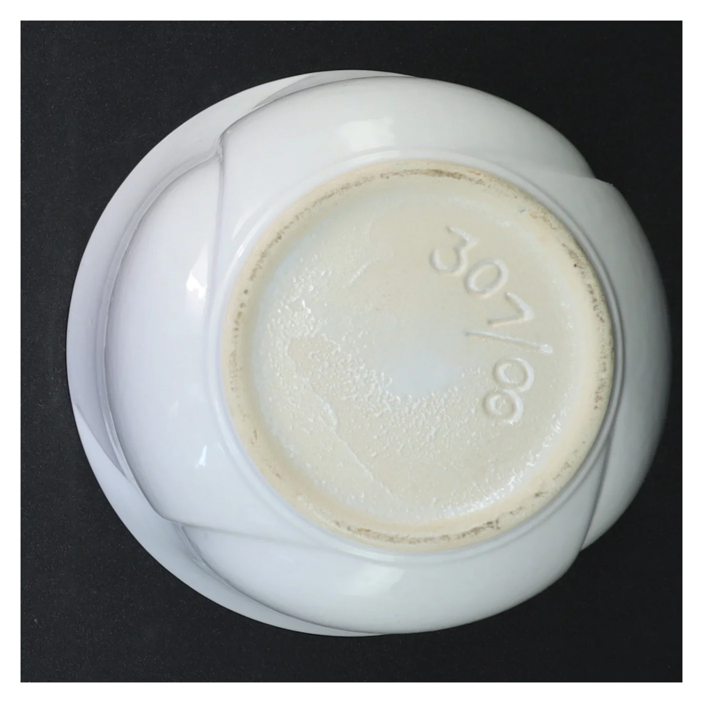 Hvid keramik urtepotte (str. 10 cm ø 13 cm)