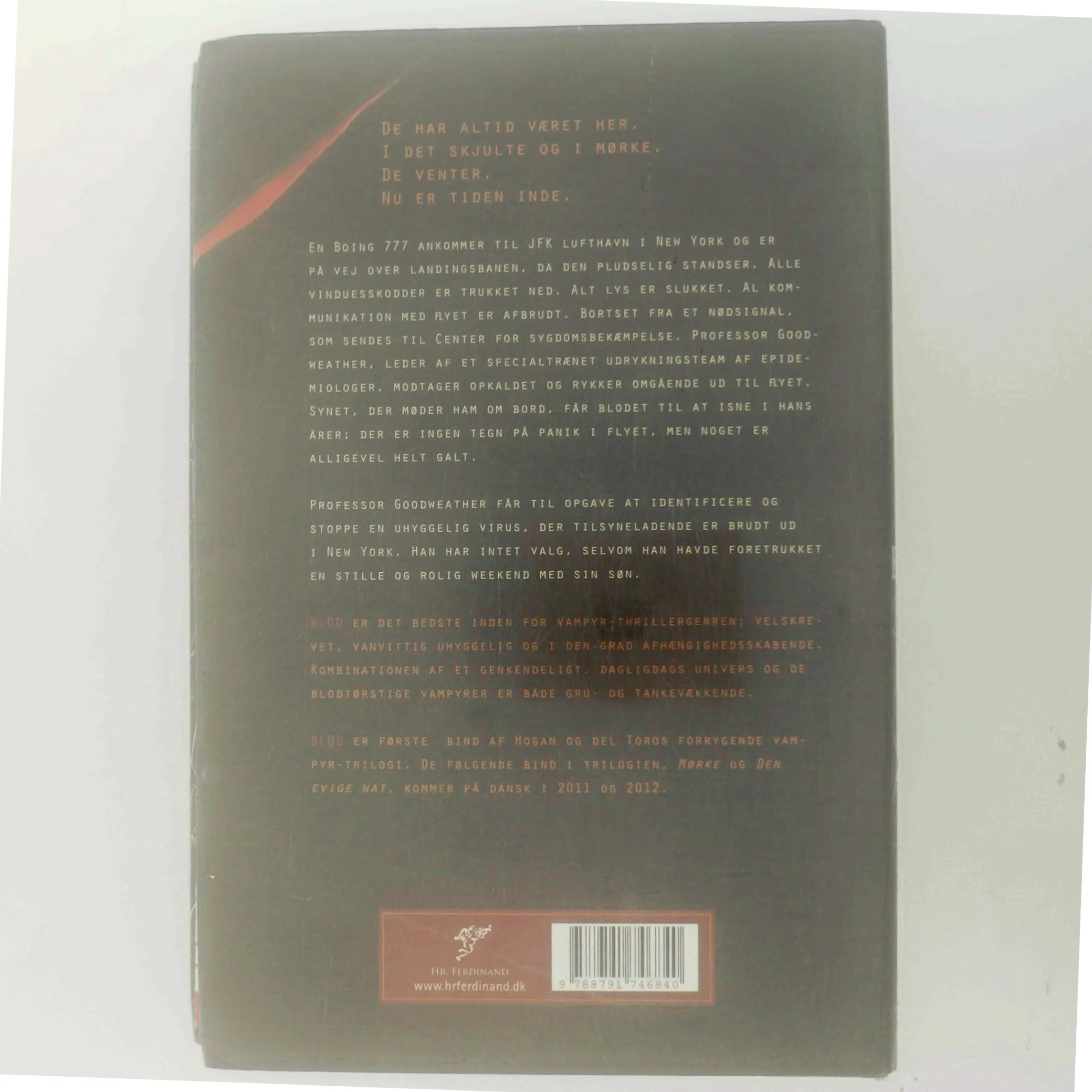 Blod af Guillermo del Toro (Bog)