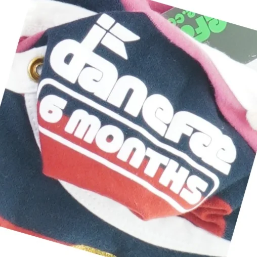 NY MED PRISMÆRKE Langærmet body fra Danefæ (str. 6 mdr.)