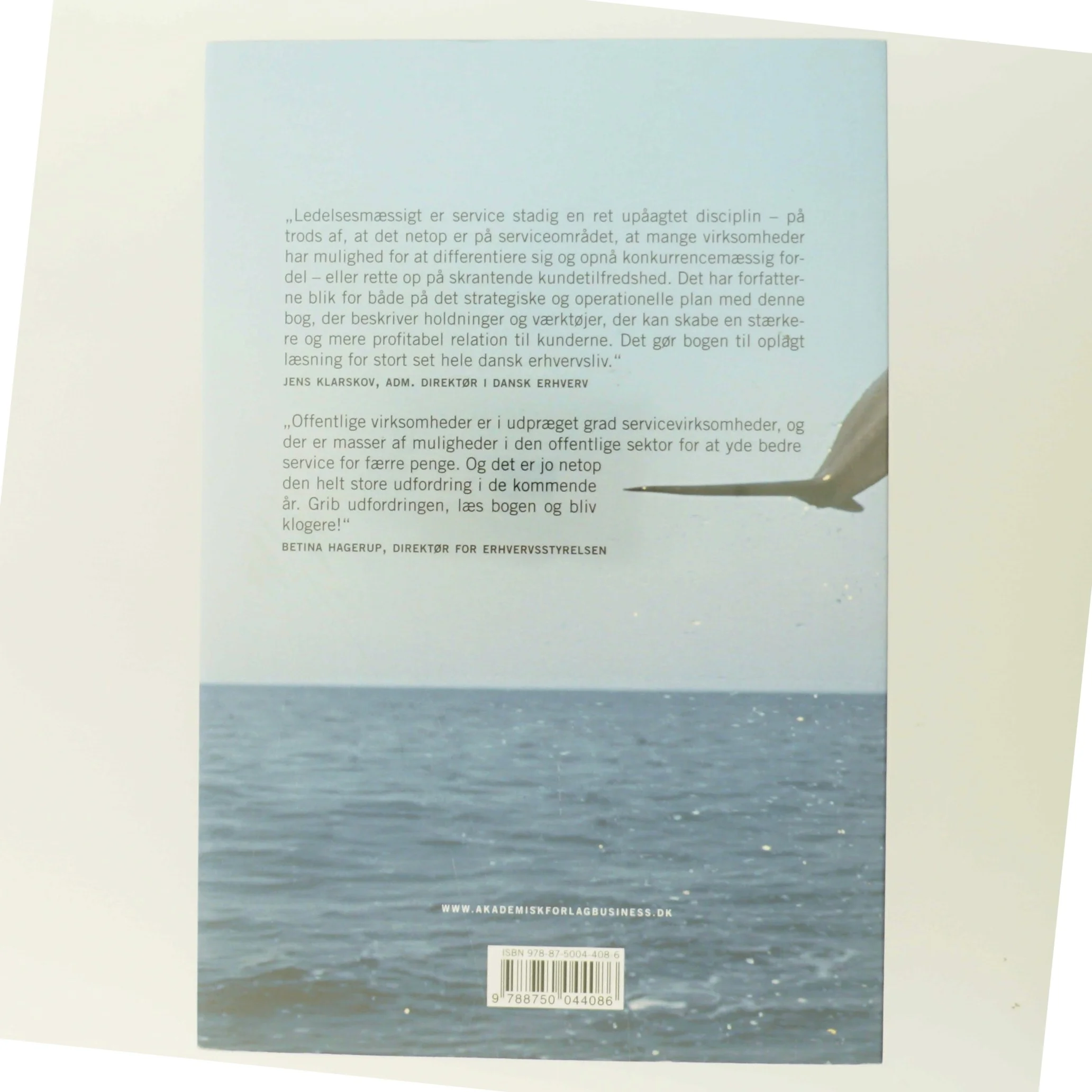 Serviceleverance : vejen til service i verdensklasse af Jan Erik Dahl (Bog)