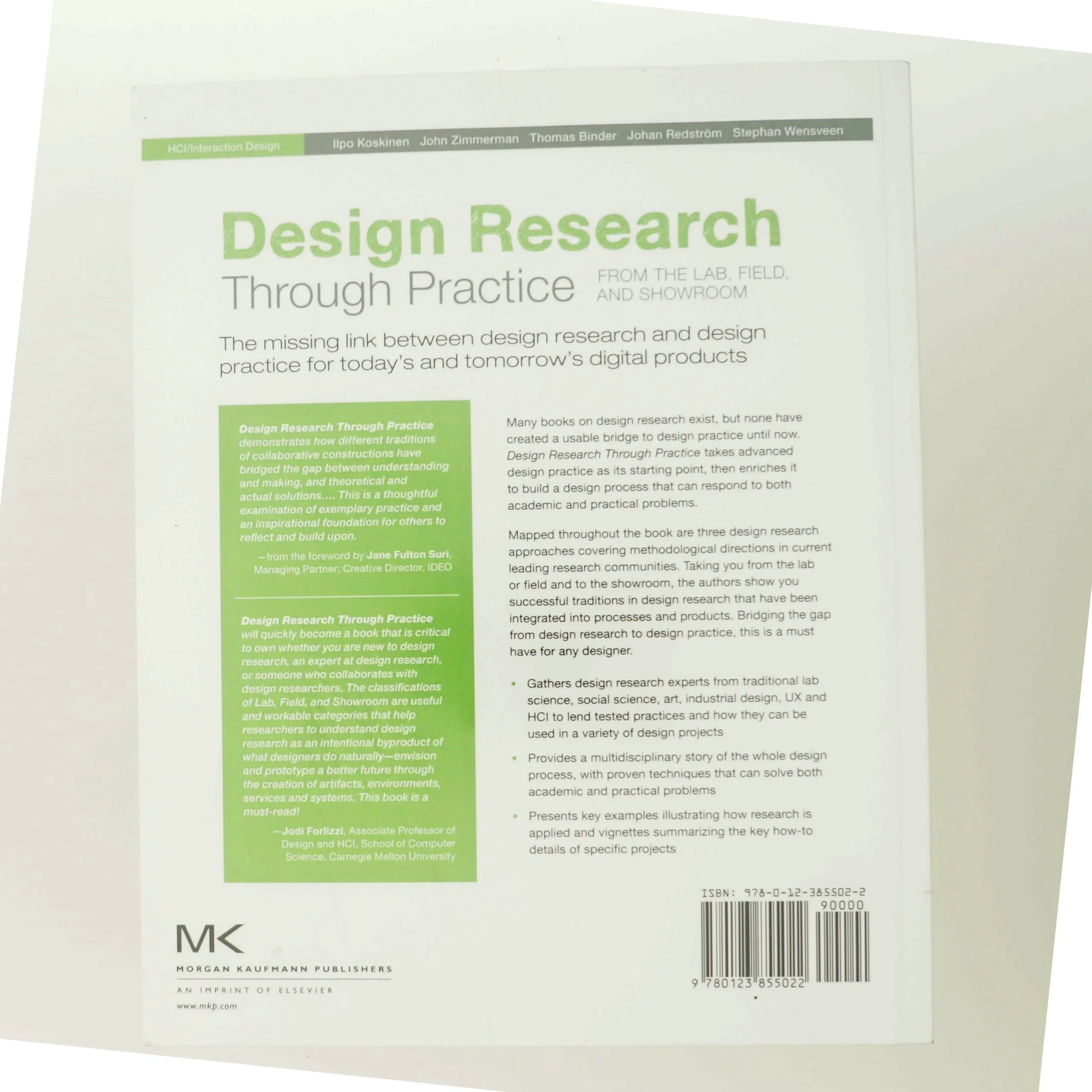 Design Research Through Practice : From the Lab, Field, and Showroom (Bog)