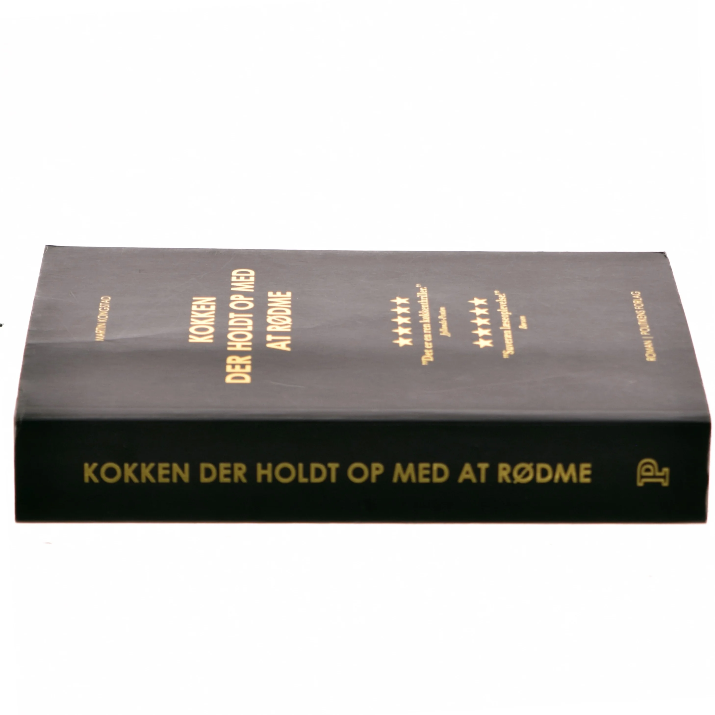 Kokken der holdt op med at rødme af Martin Kongstad (Bog)