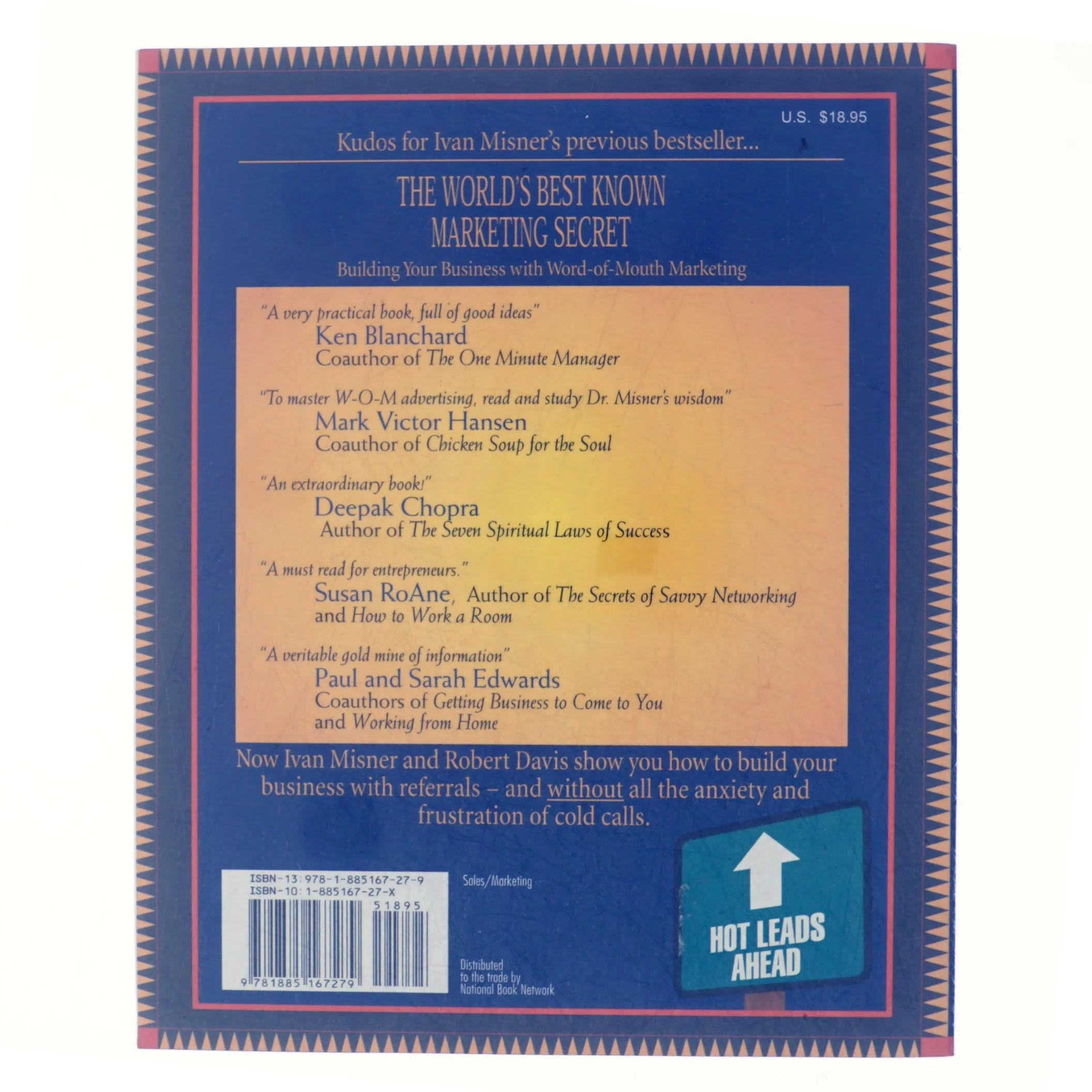 Business by Referral af Ivan R. Misner, Robert Davis (Bog)