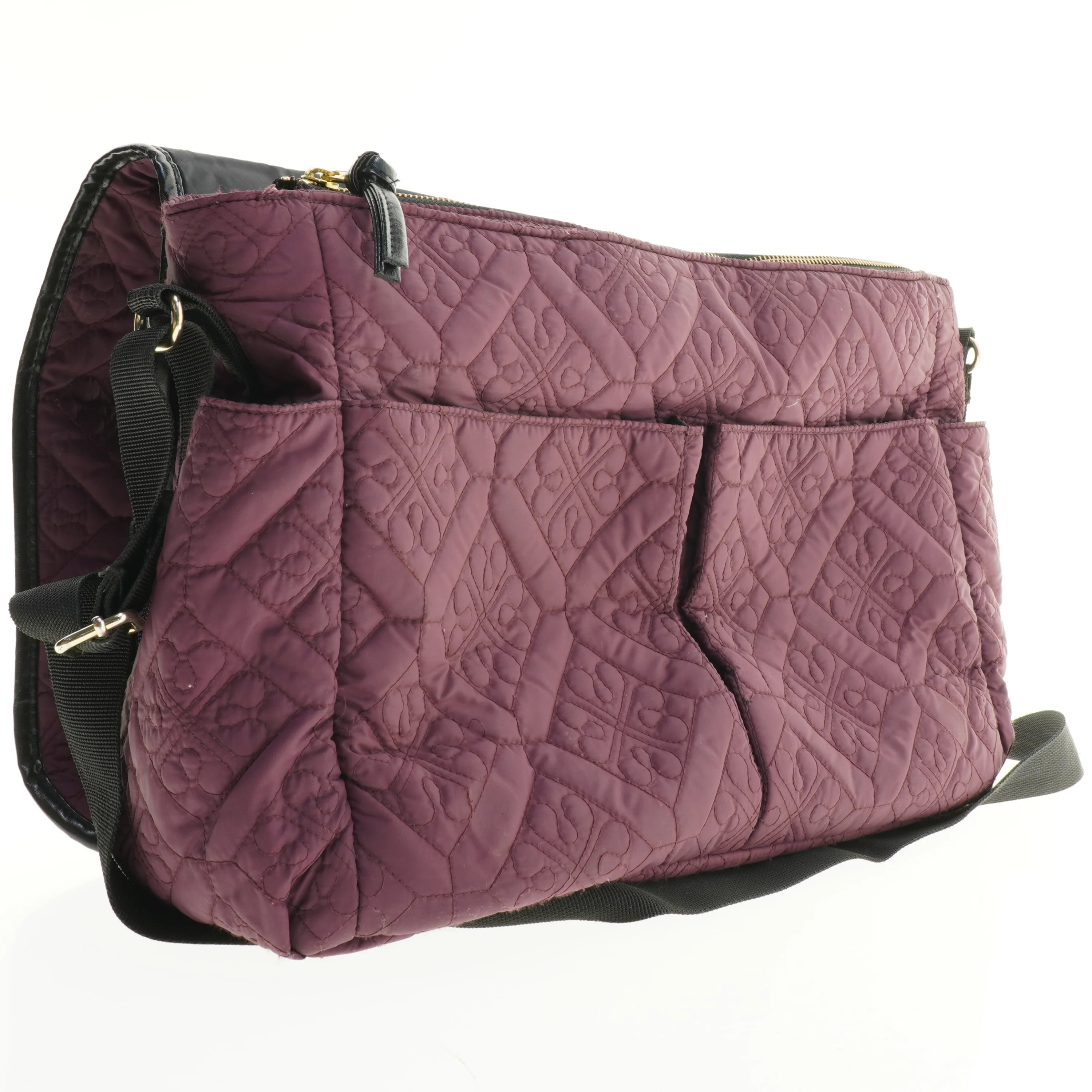 Day et Gweneth Quiltet Skuldertaske (str. 45 x 29 x 15 cm)