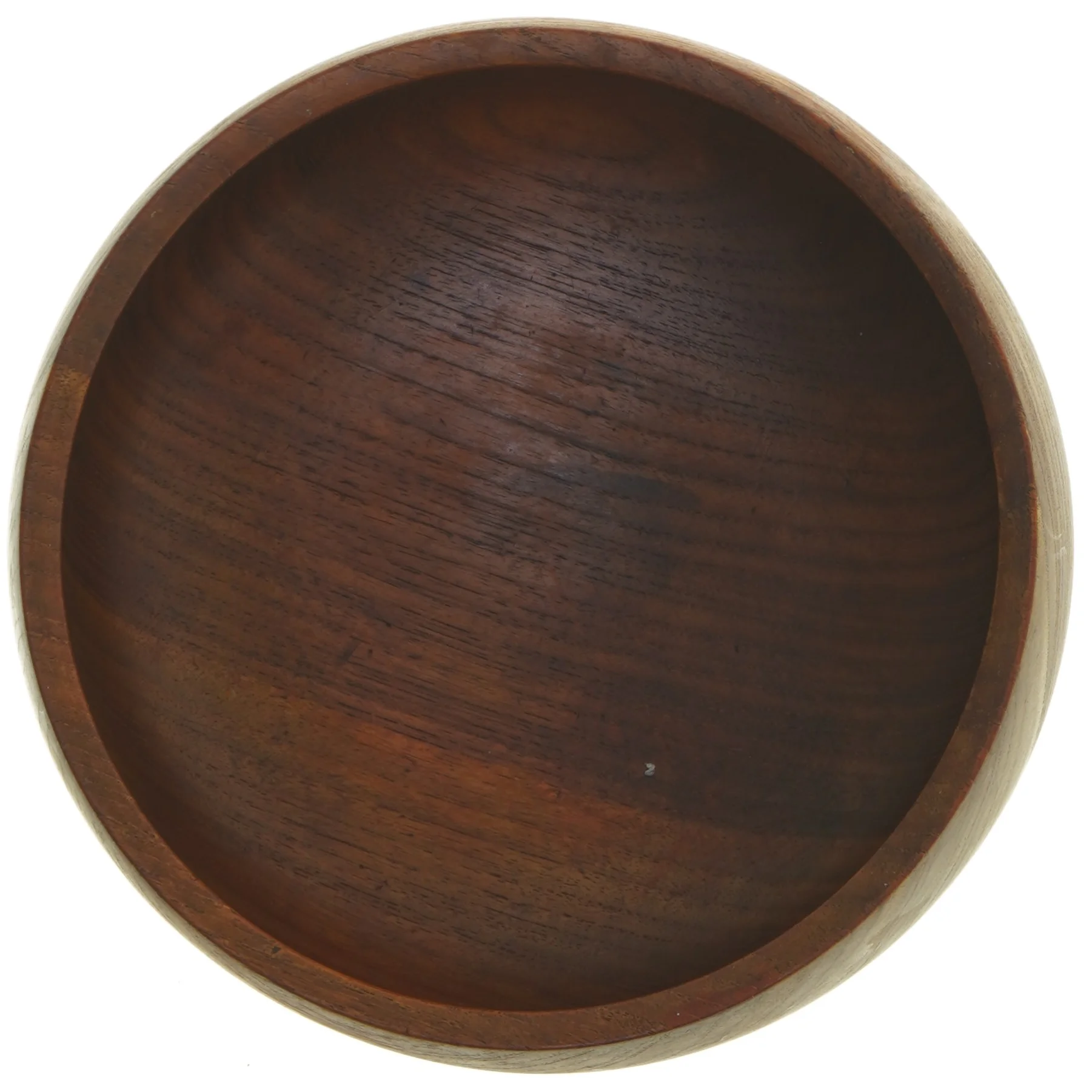 Teak Træskål fra J.Langkilde, Danmark (str. Ø 20 cm)