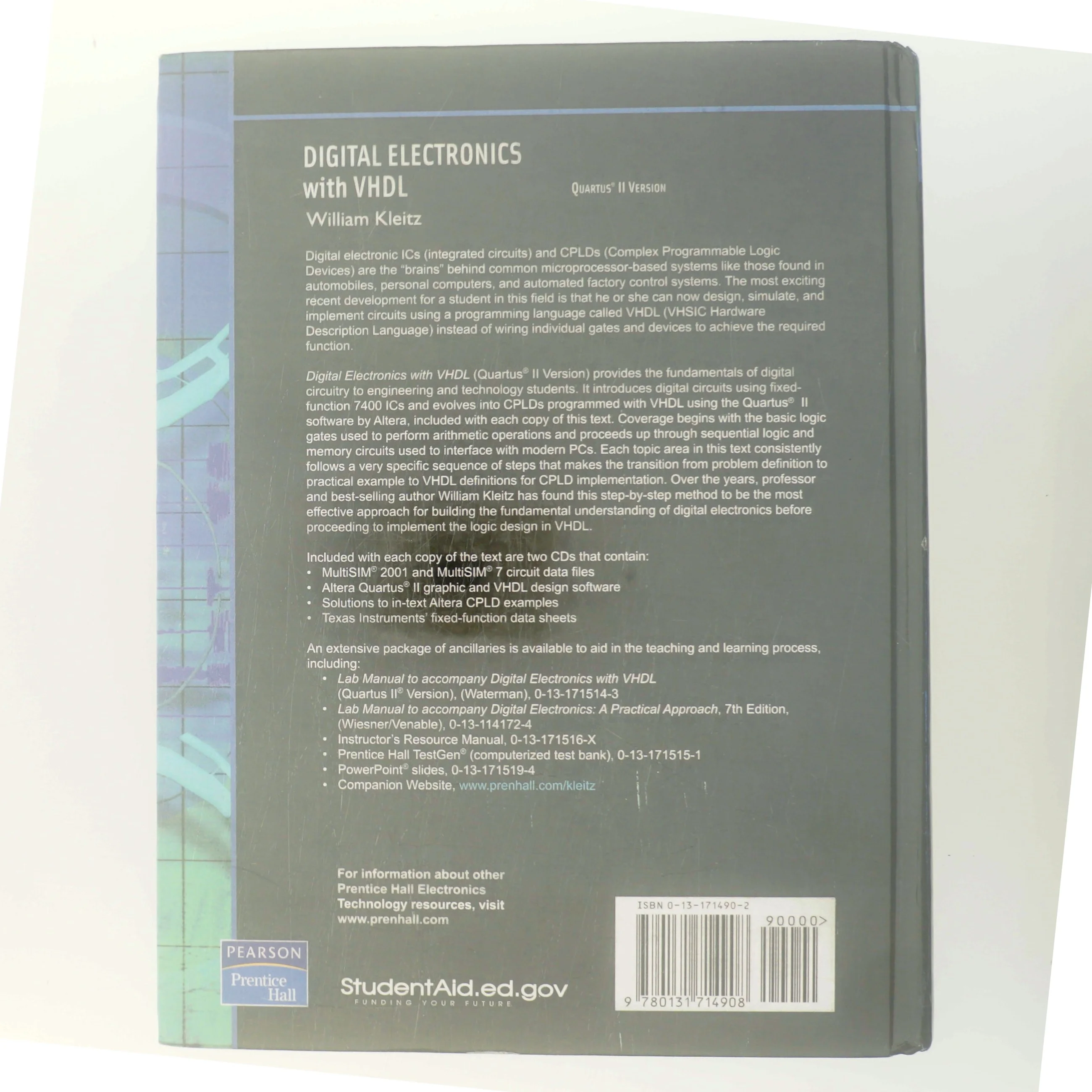 Digital electronics with VHDL, Quartus II version af William Kleitz (Bog)