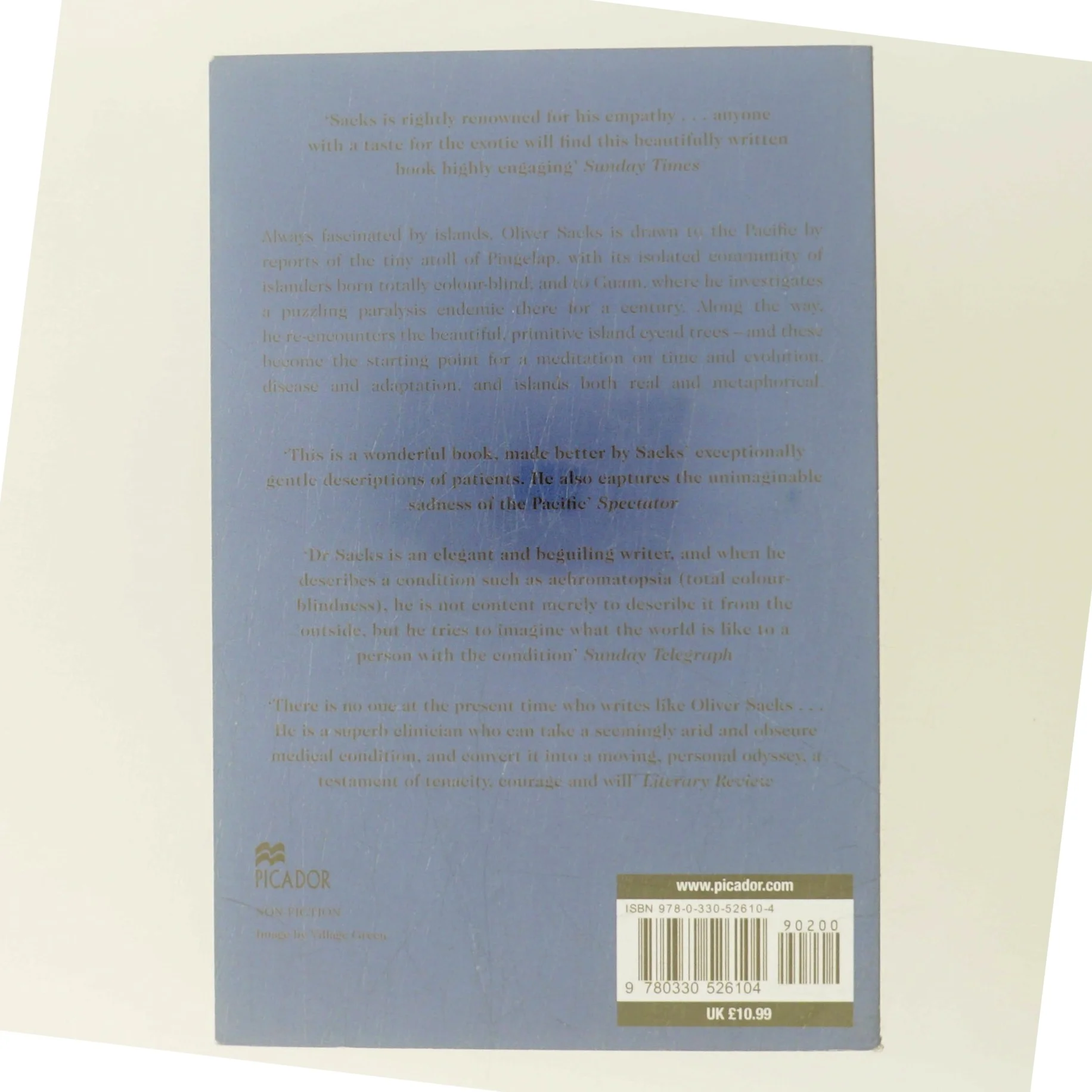 The Island of the Colour-Blind af Oliver Sacks (Bog)