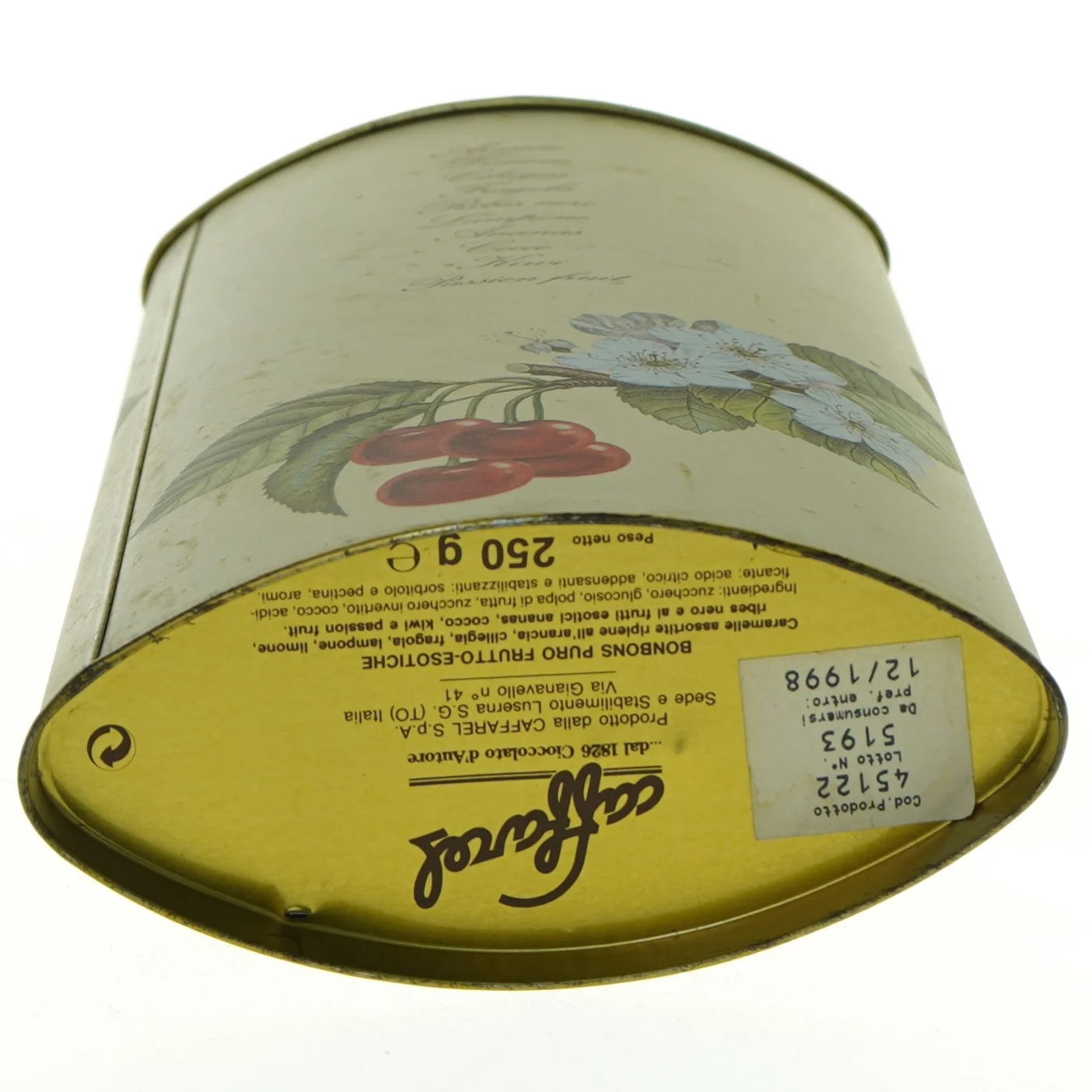 Dekorativ dåse med låg (str. 29 x 14 cm)