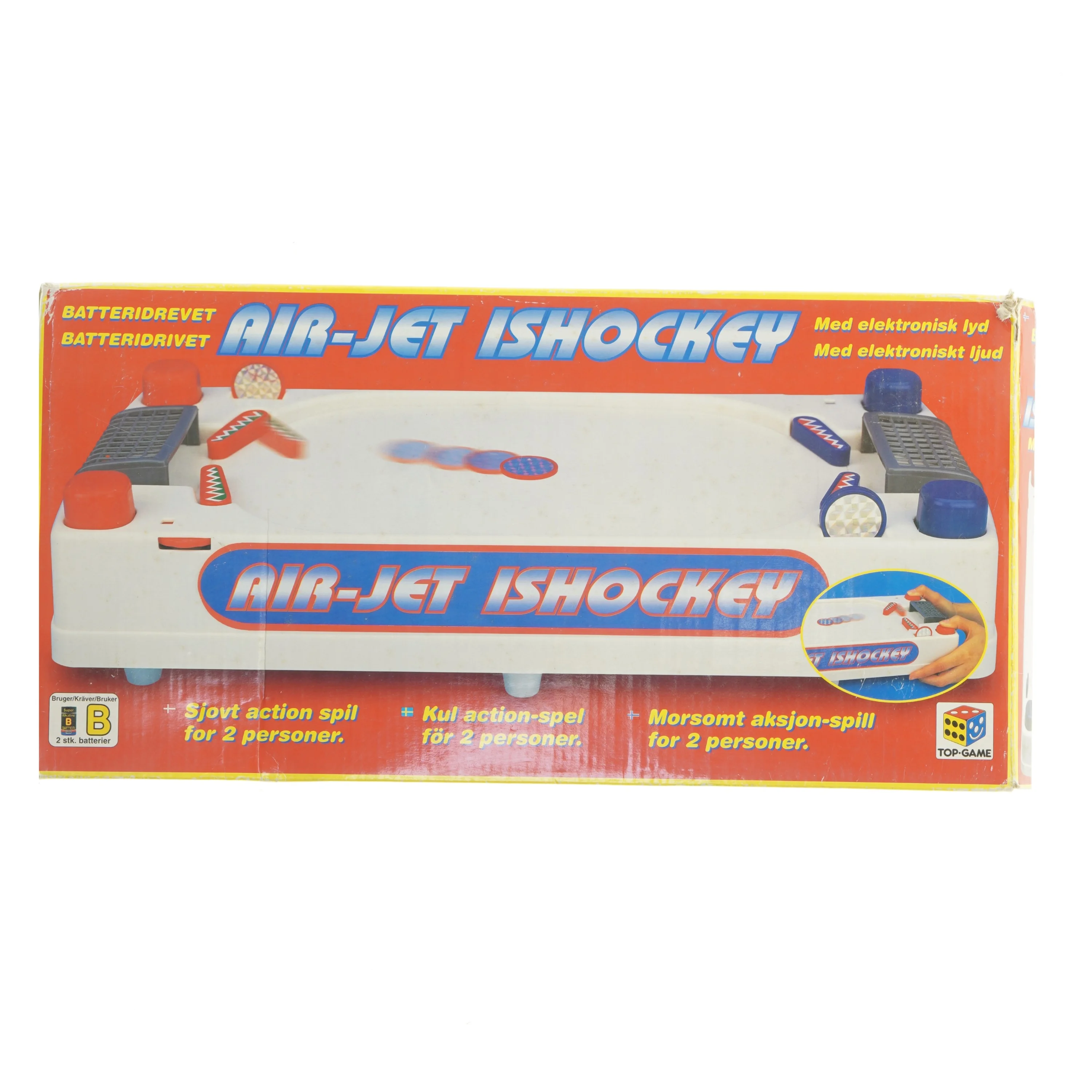Air-Jet Ishockey spil (str. 39,5x19 cm)
