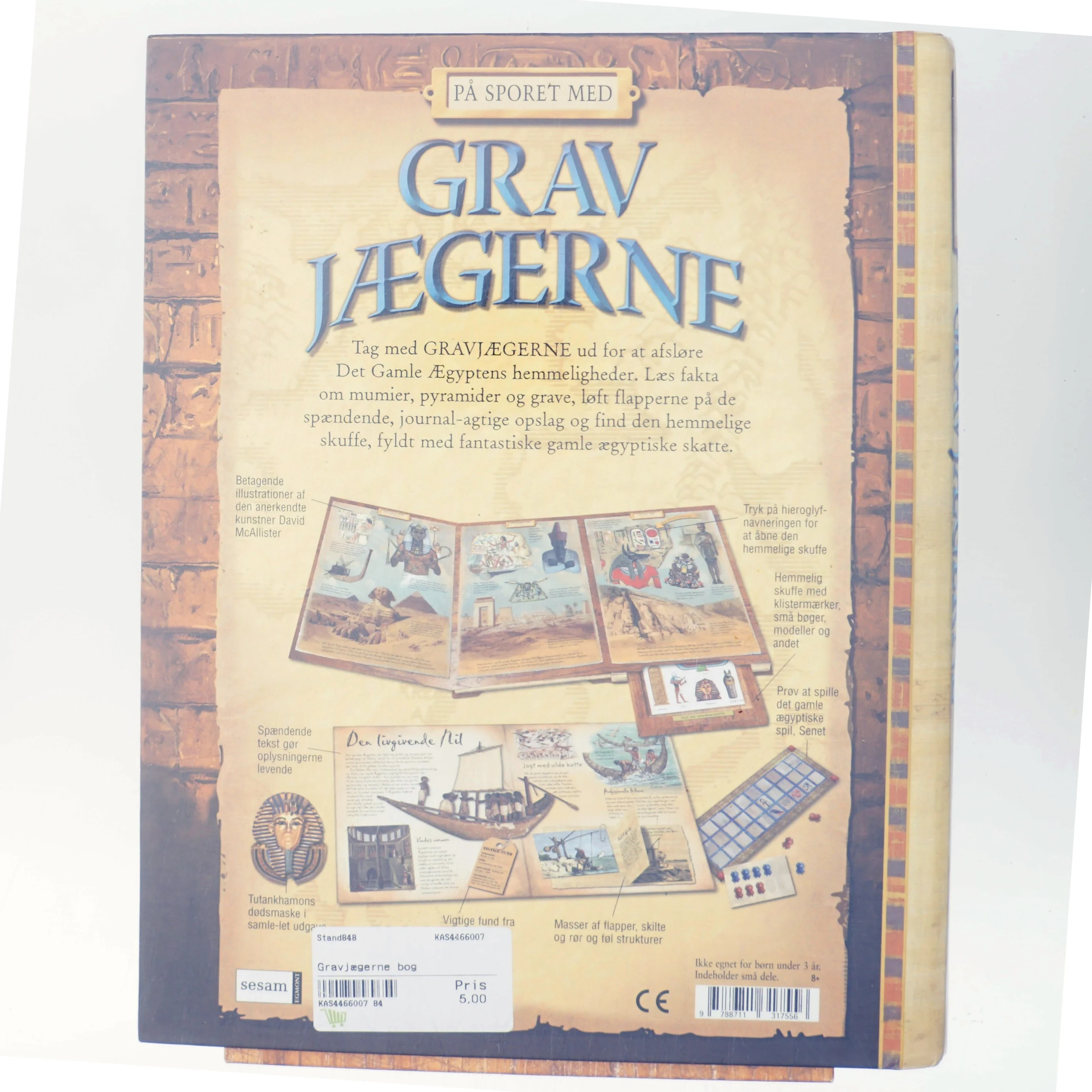 På sporet med gravjægerne af Clive Gifford (Bog)