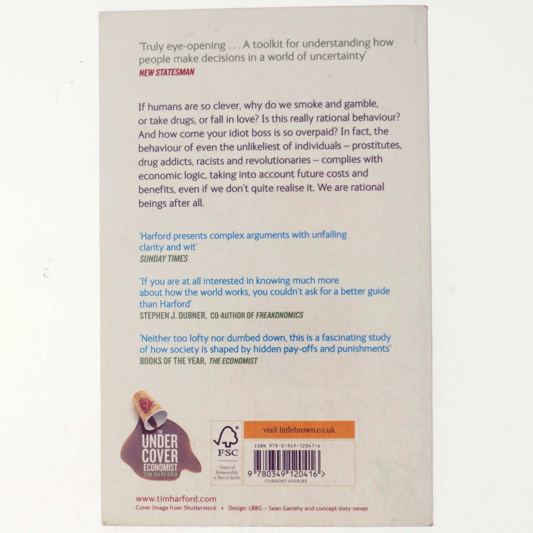 The Logic of Life af Tim Harford (Bog)