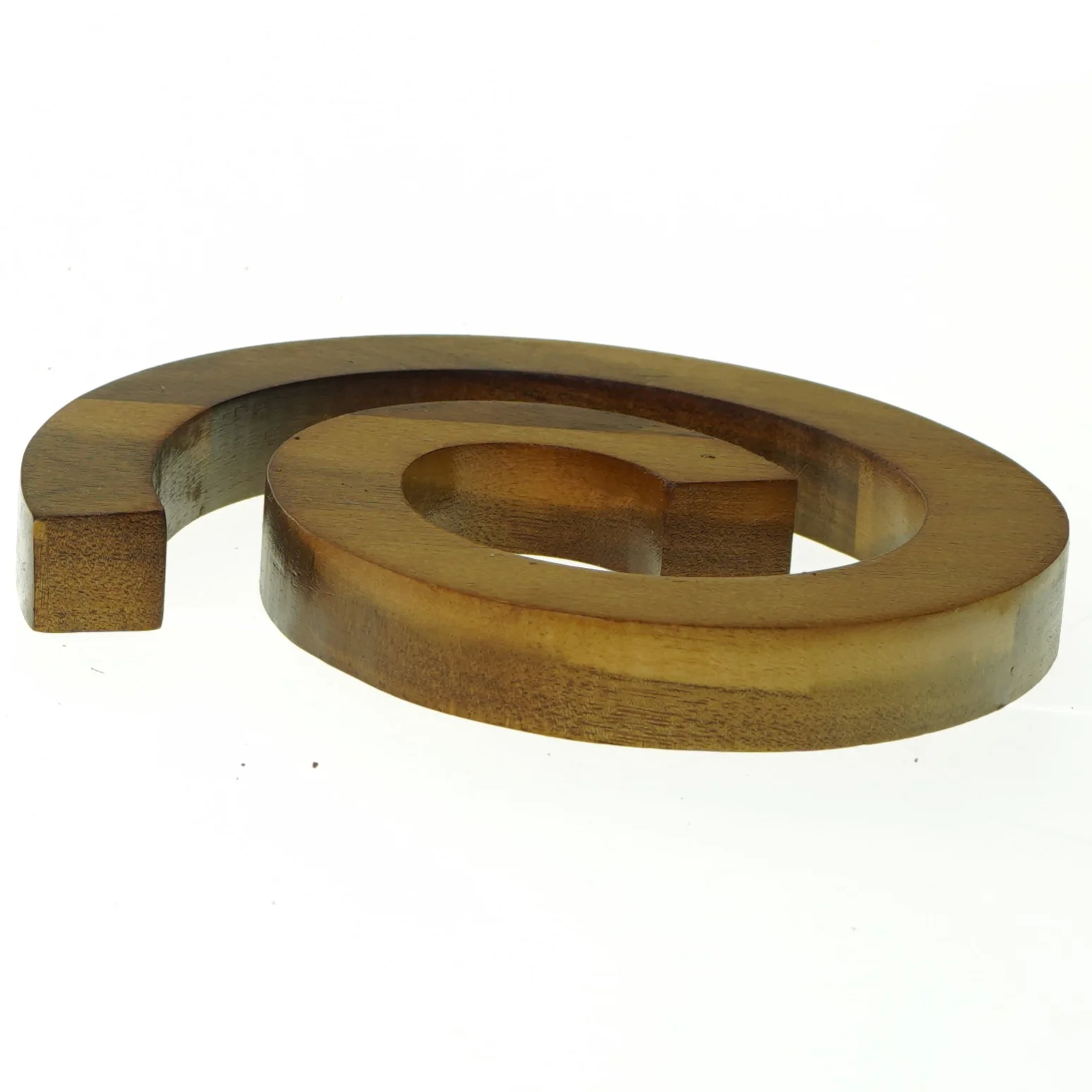 Træ Spiral Bordskåner (str. 15 x 2 cm)