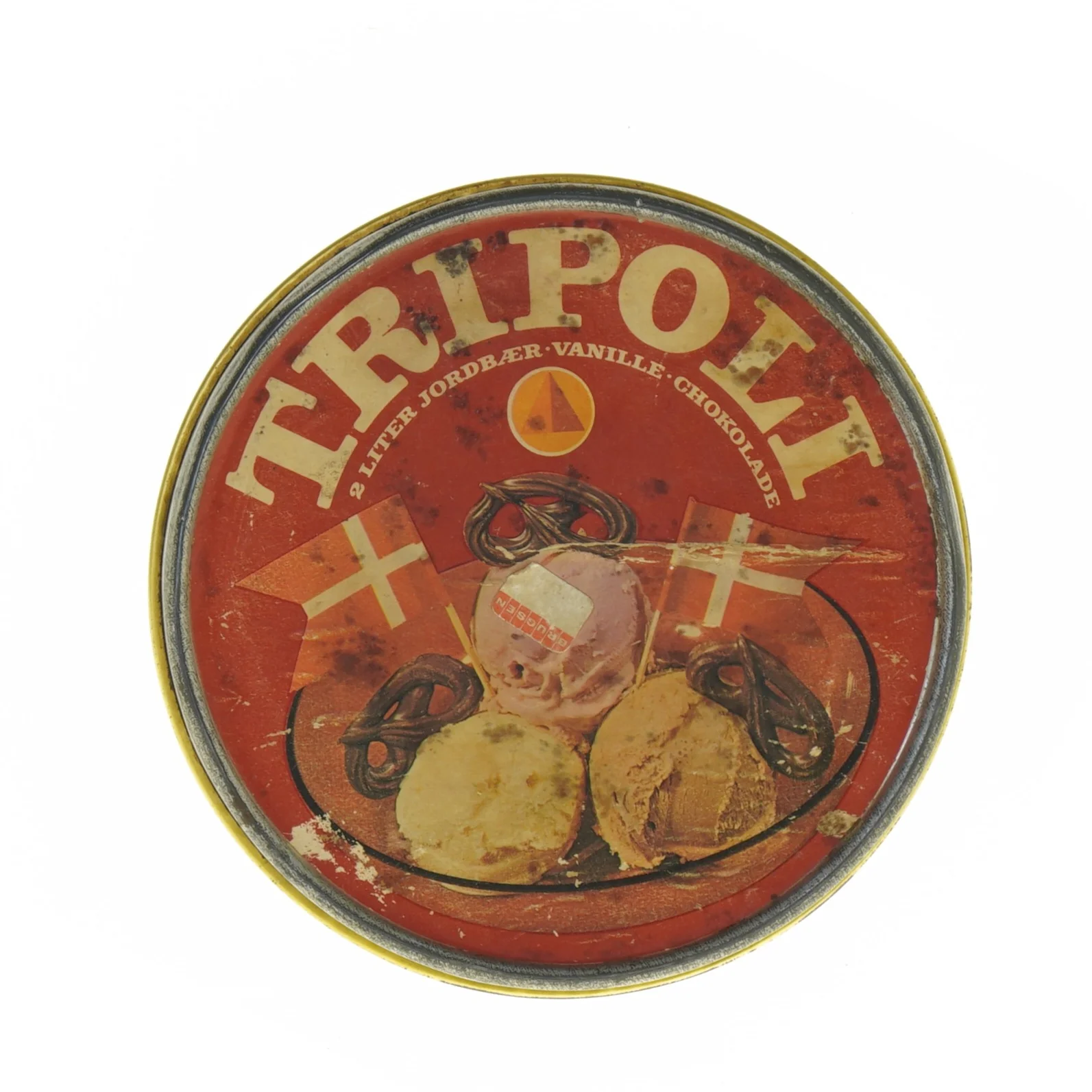 Vintage Tripoli Isdåse (str. 11 x 16 cm)