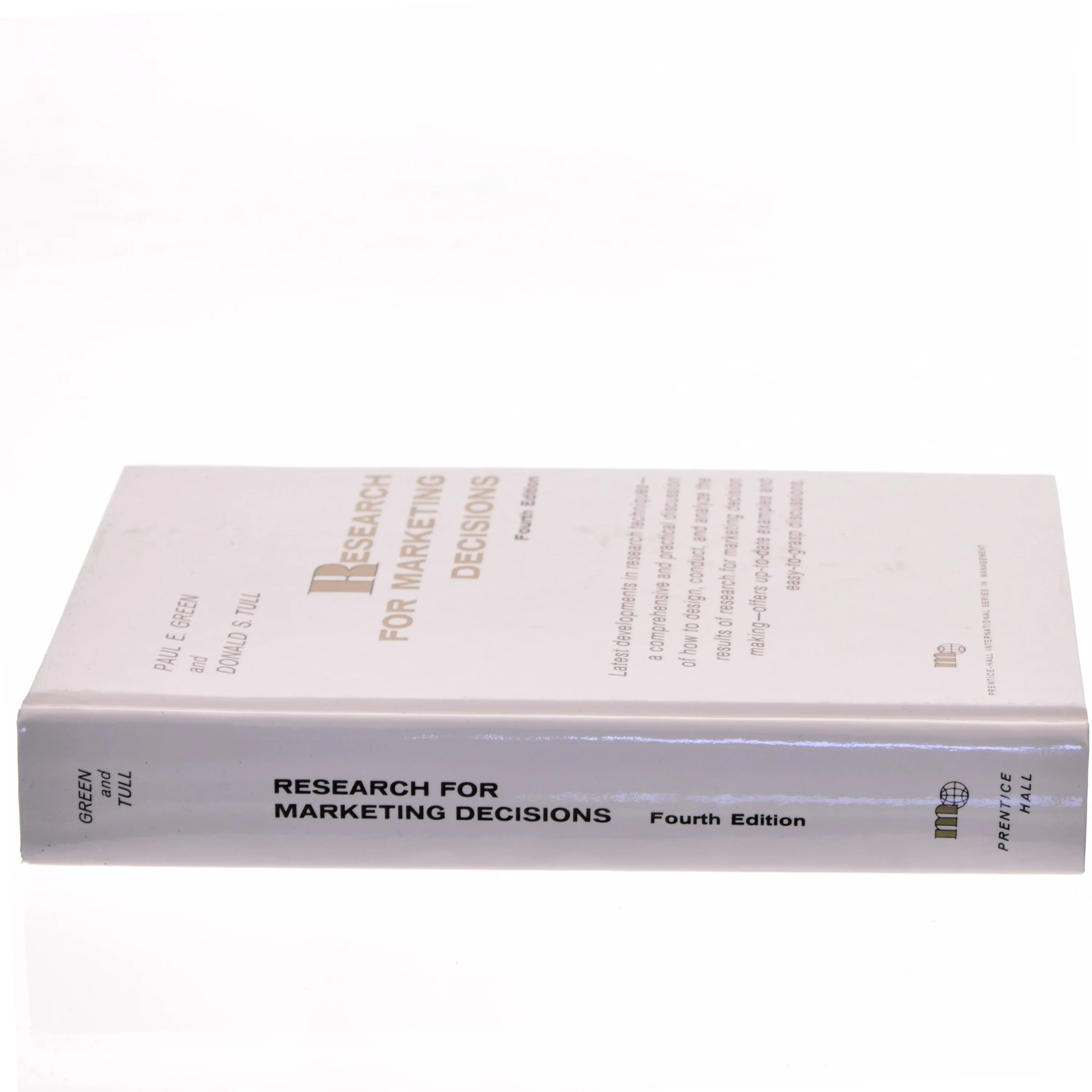 Research for Marketing Decisions af Paul E. Green; Donald S. Tull (Bog)