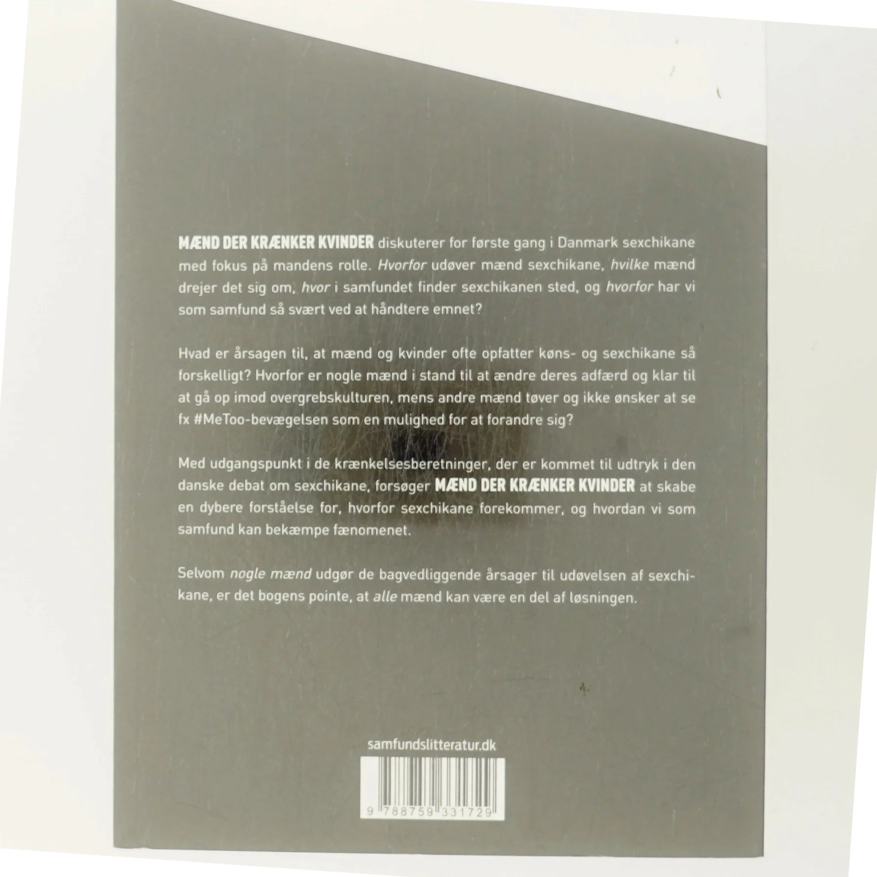 Mænd der krænker kvinder : reflektioner i kølvandet på #MeToo af Kenneth Reinicke (Bog)