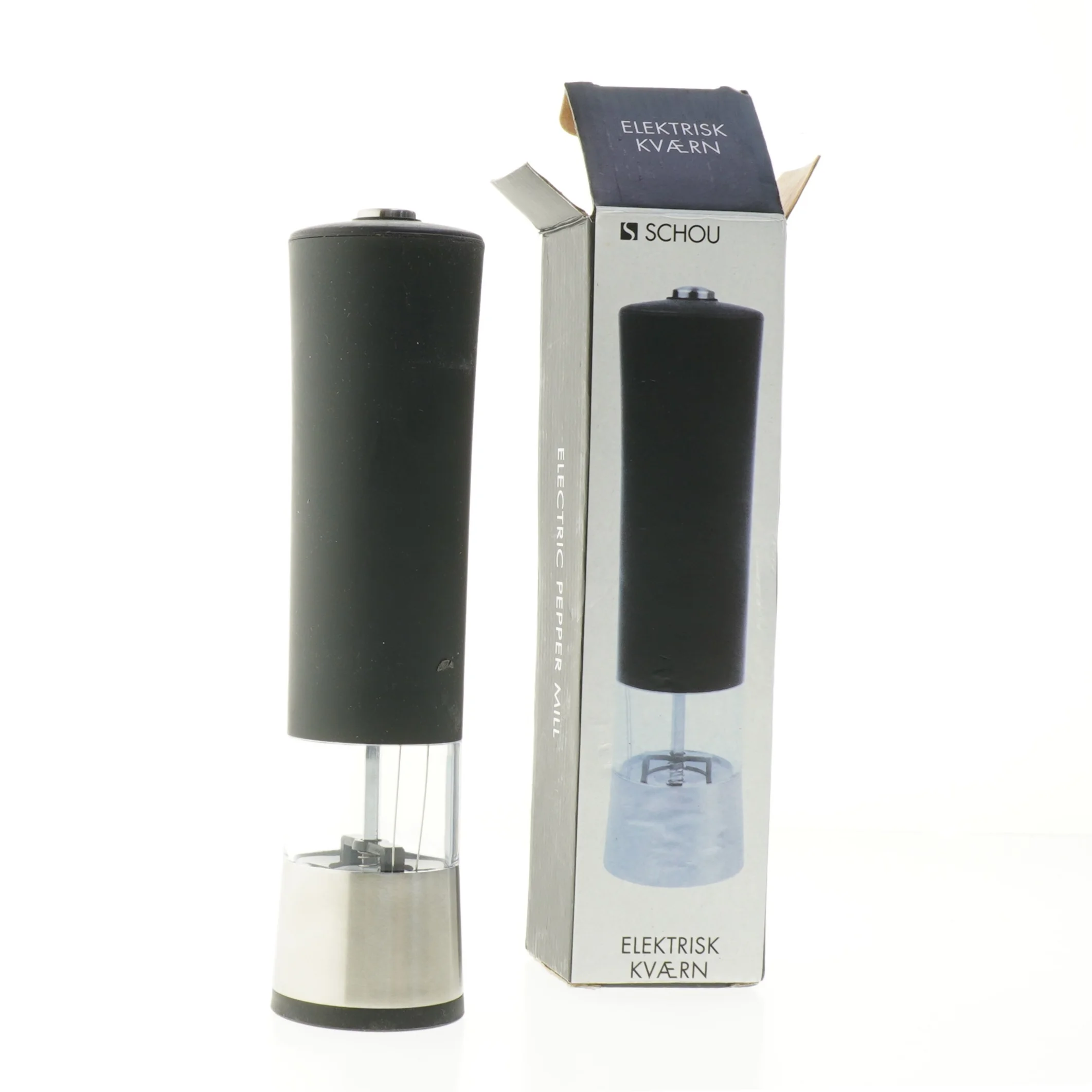 Elektrisk kværn fra Schou (str. 23 cm)