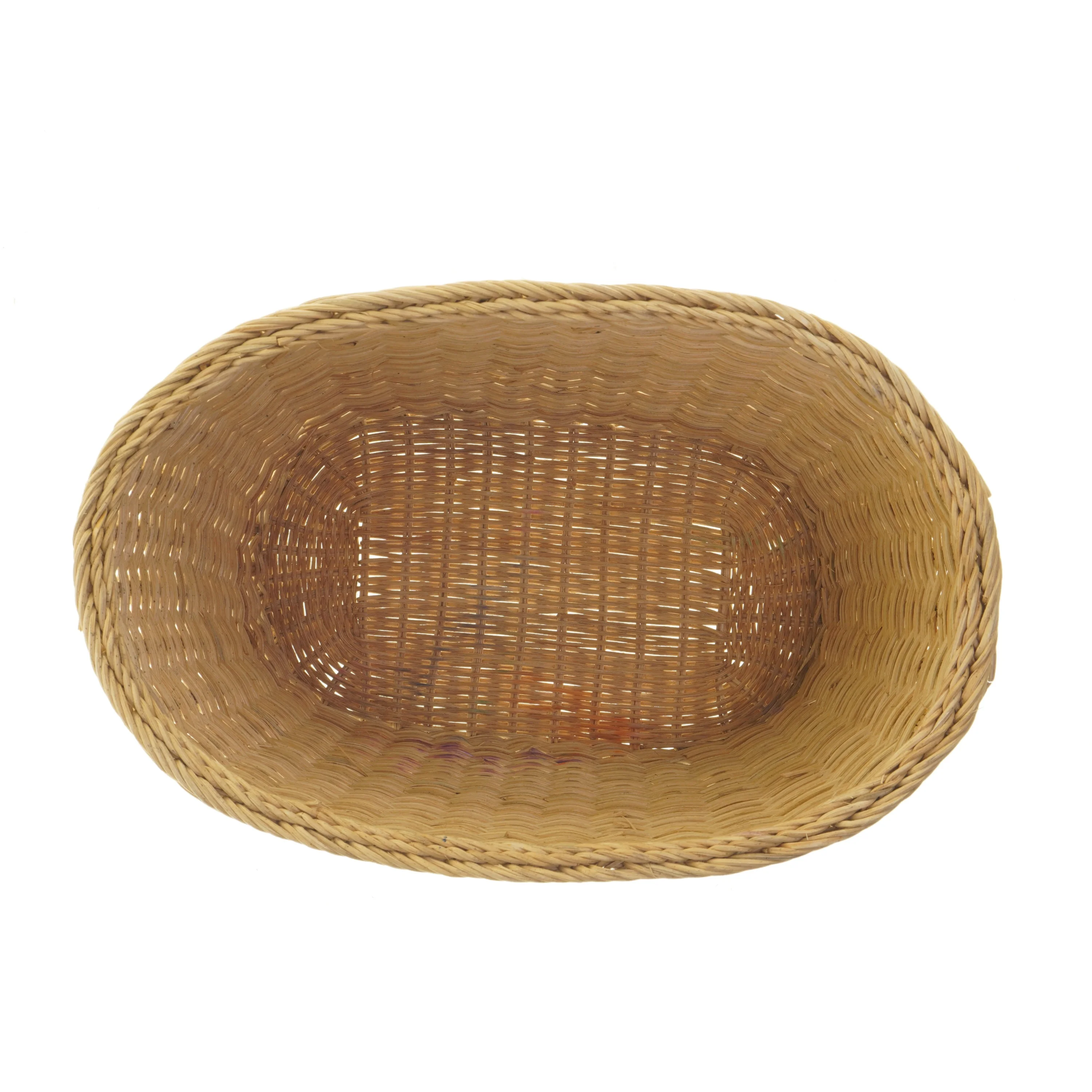 Flettet kurv (str. 30x38 cm)