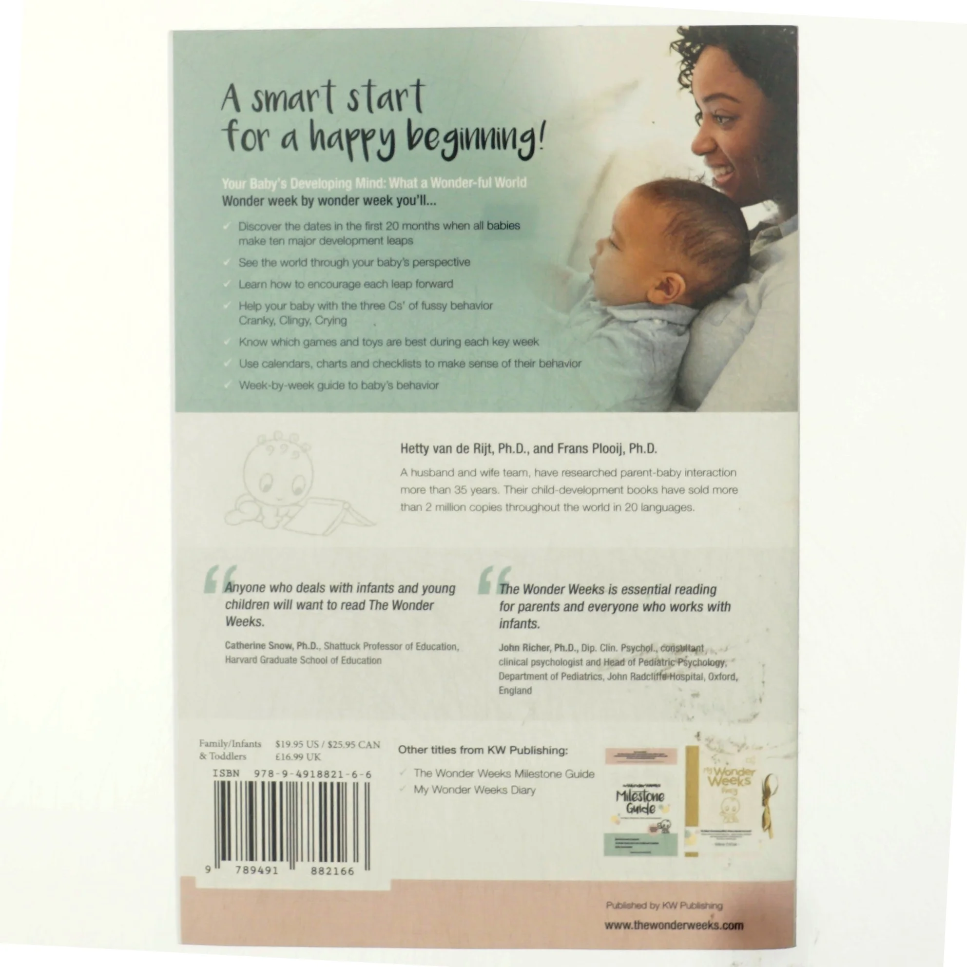 The Wonder Weeks af Frans X. Plooij, Hetty van de Rijt, Xaviera Plas (Bog)