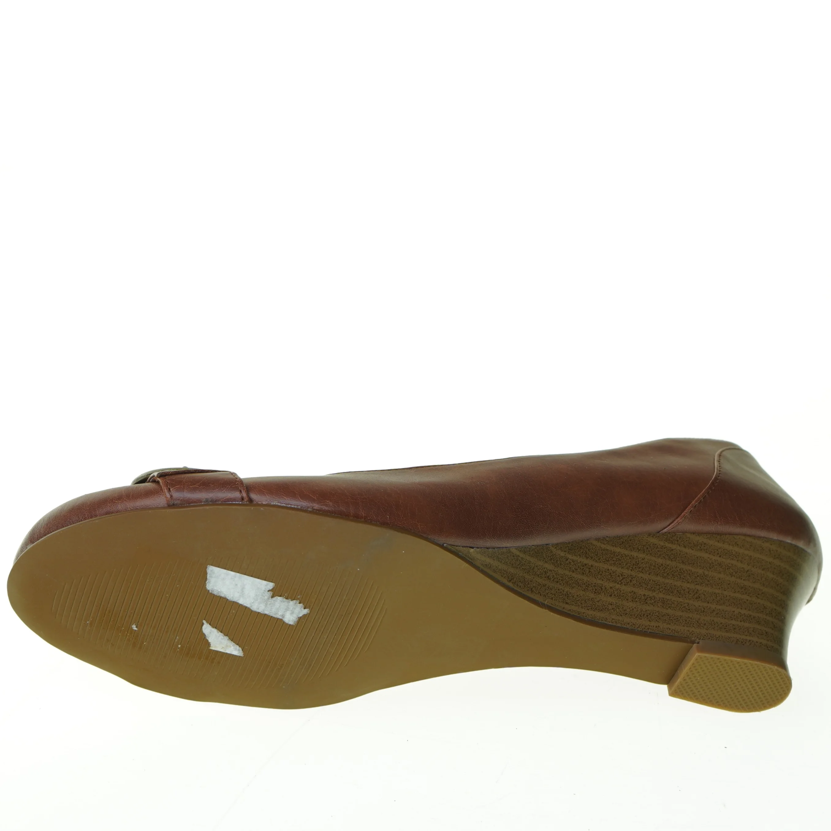 UBRUGTE Læder Plateau Sko fra Gyllene Gripen (str. 38)