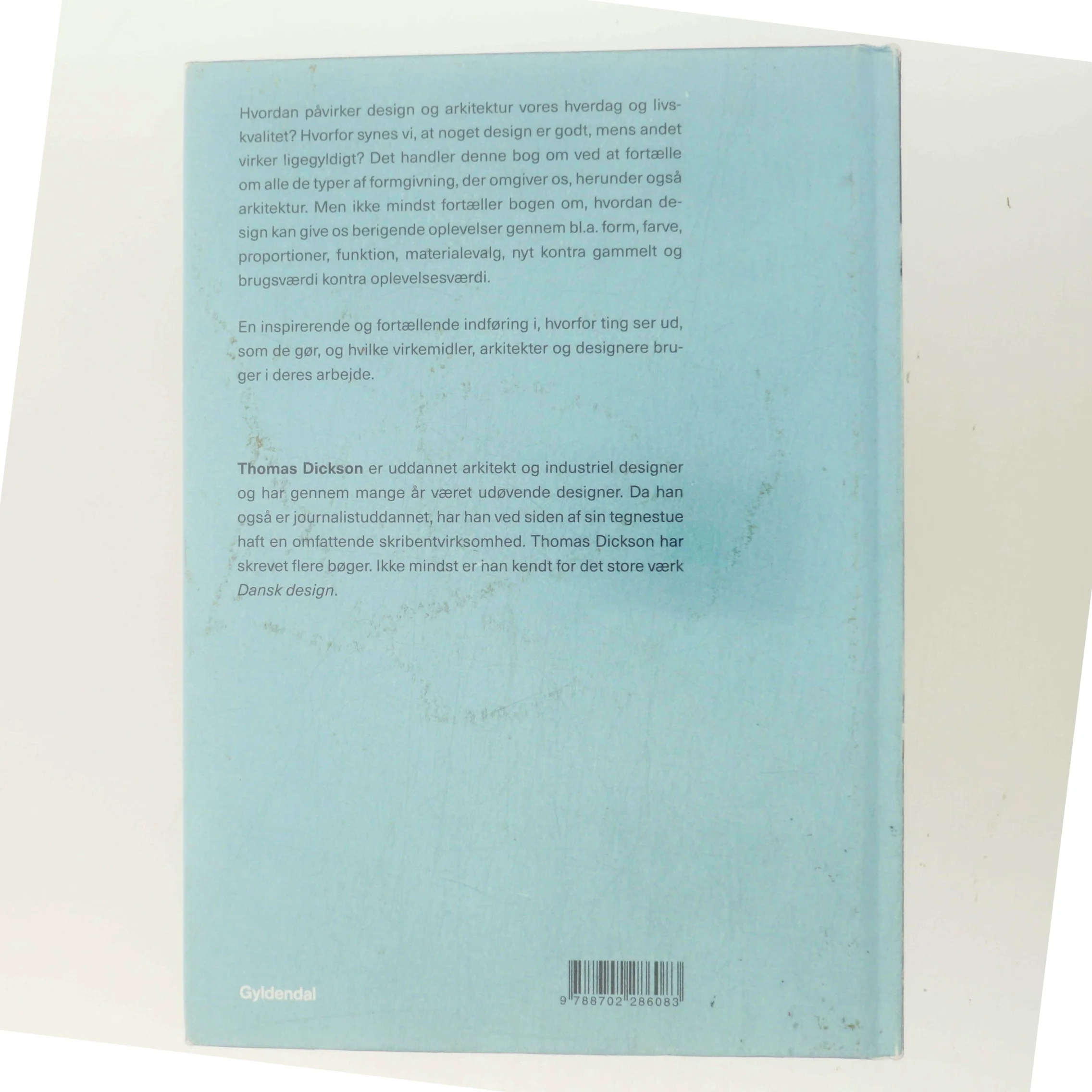 Om at opleve design af Thomas Dickson (Bog)