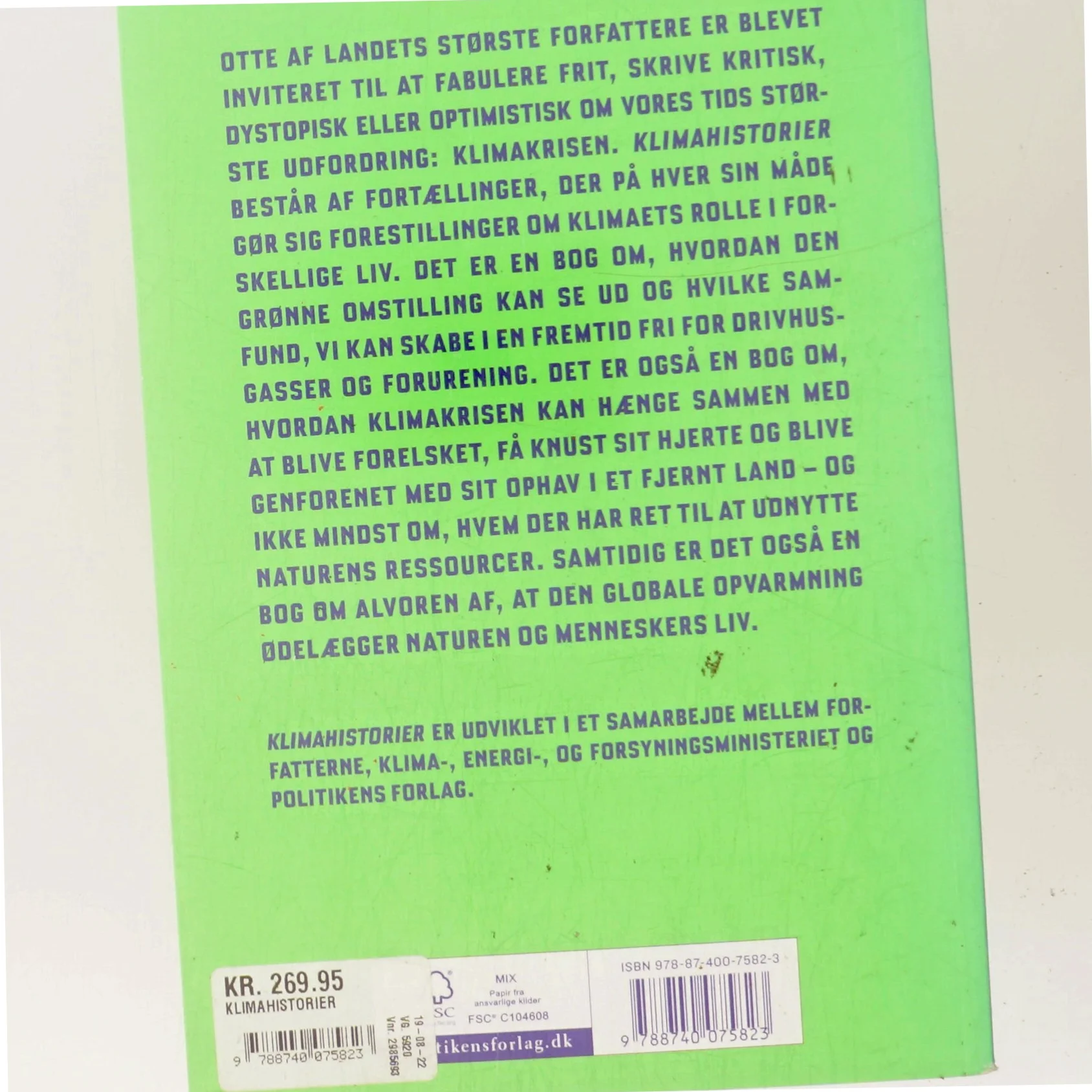 Klimahistorier (Bog)