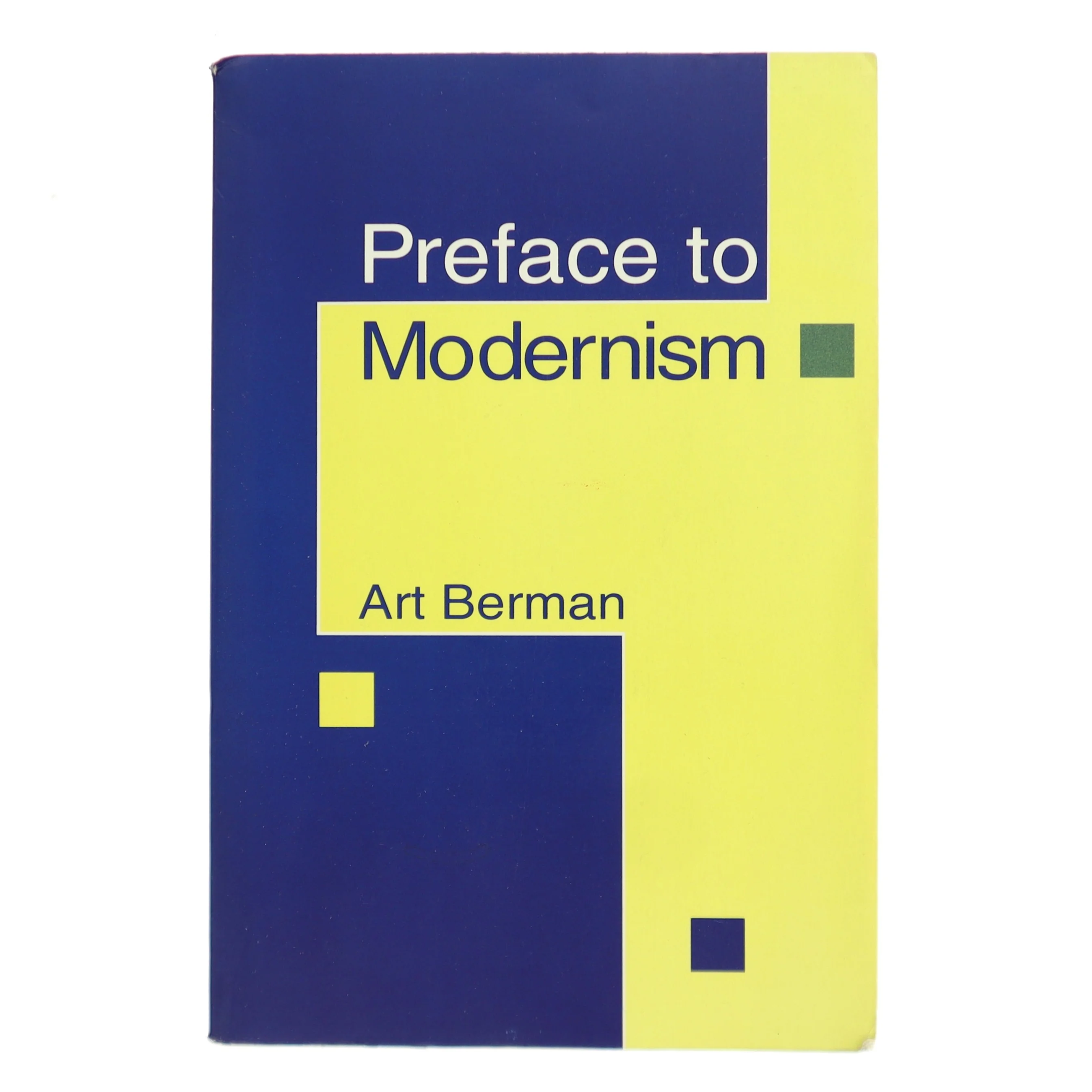 Preface to modernism af Art Berman (Bog)