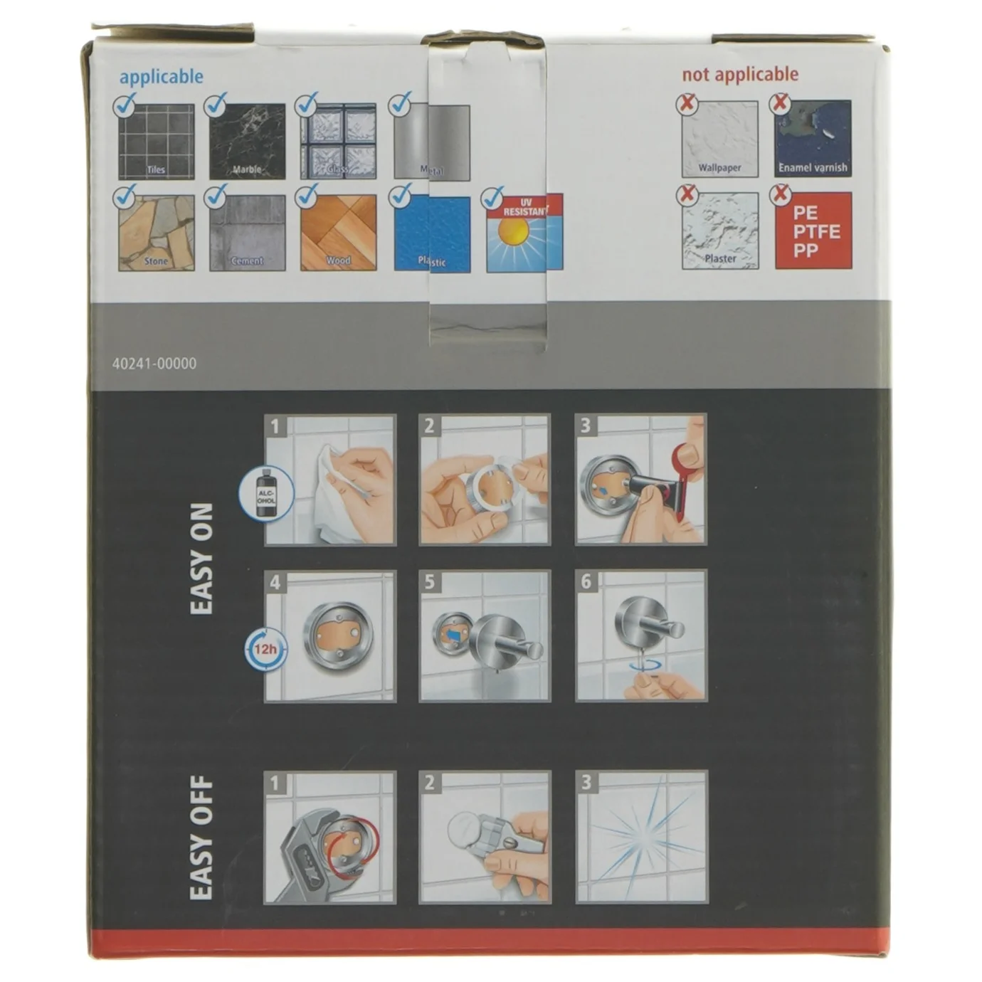 Tesa Ekkro badeværelseskurv fra Tesa (str. 14x12,5 cm)