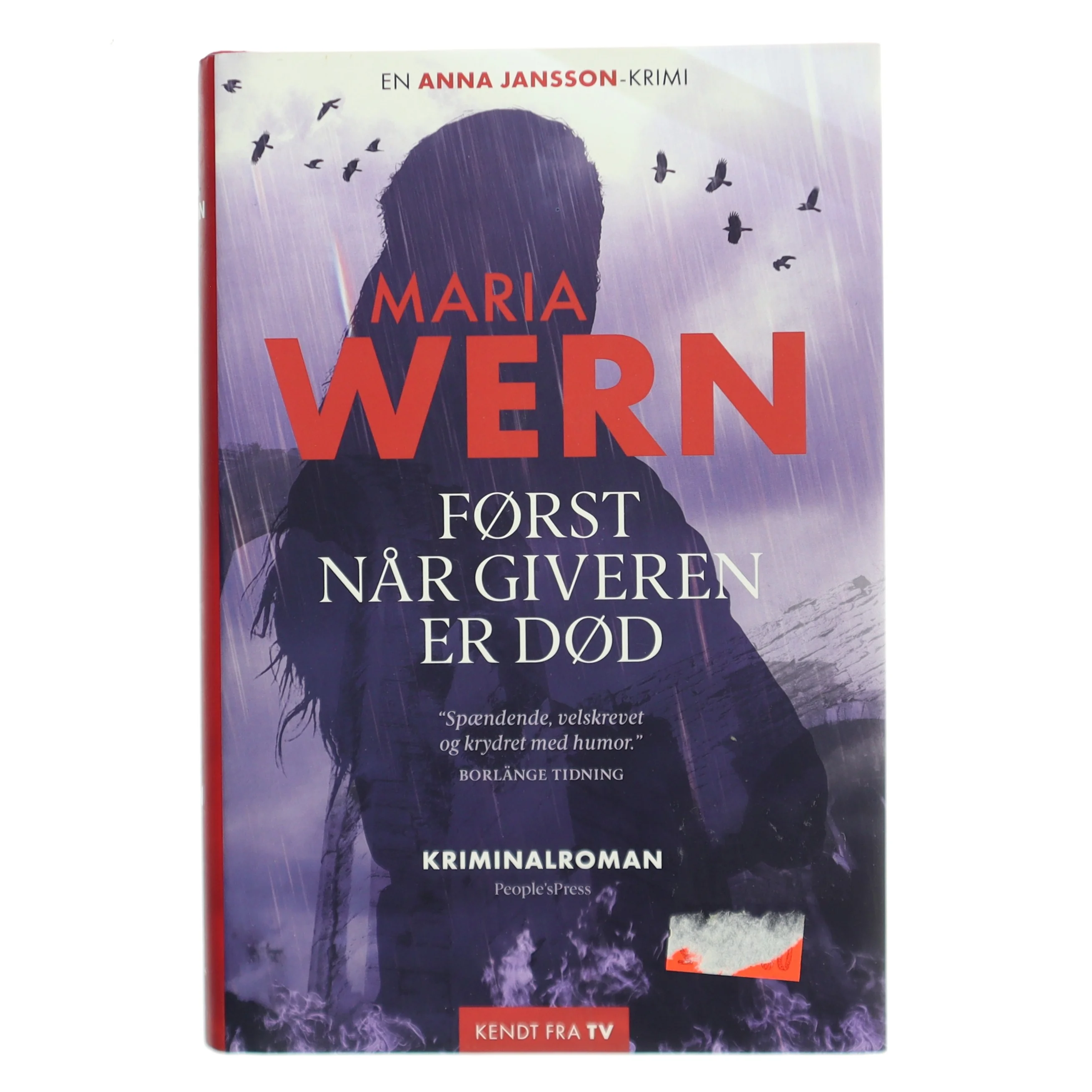 Først når giveren er død : kriminalroman af Anna Jansson (Bog)