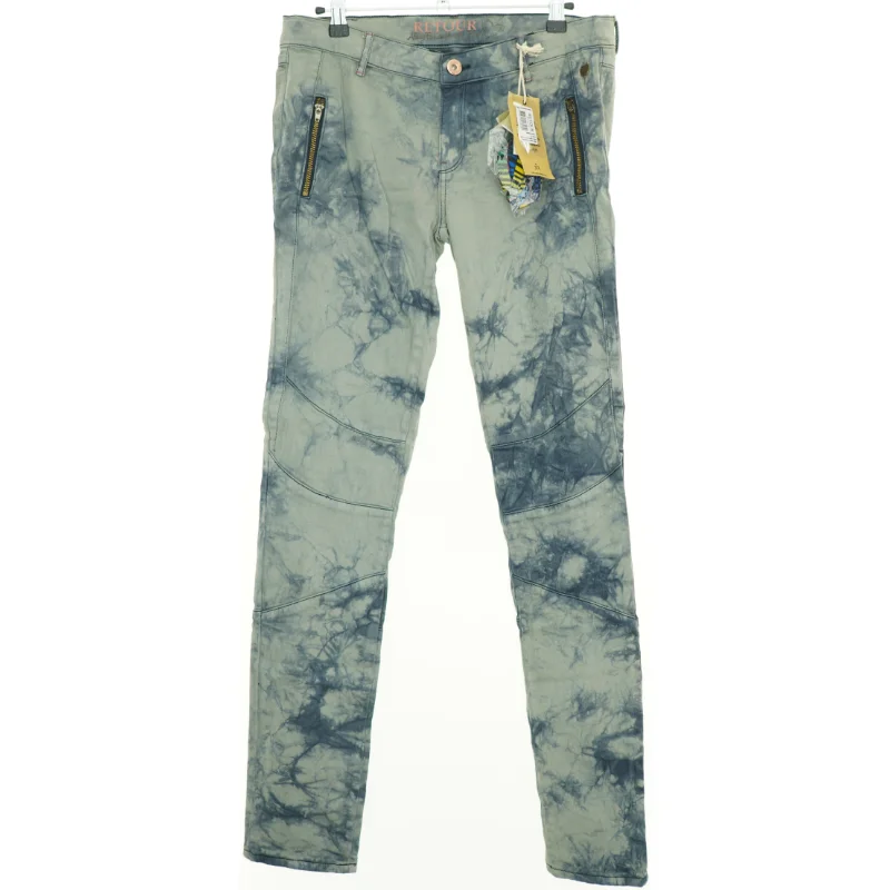 Batik Acid Wash Jeans fra Retour (str. 170-176 cm)
