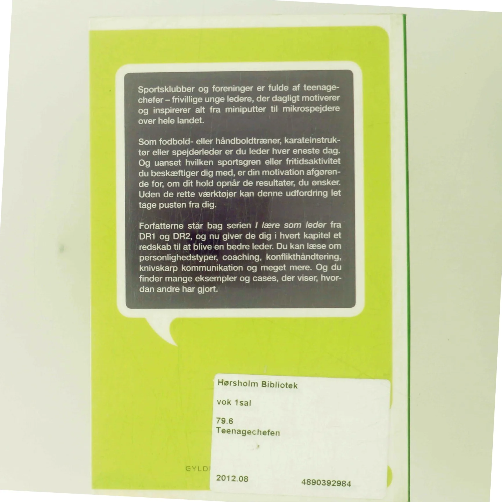 Teenagechefen af Benny Würtz (Bog)