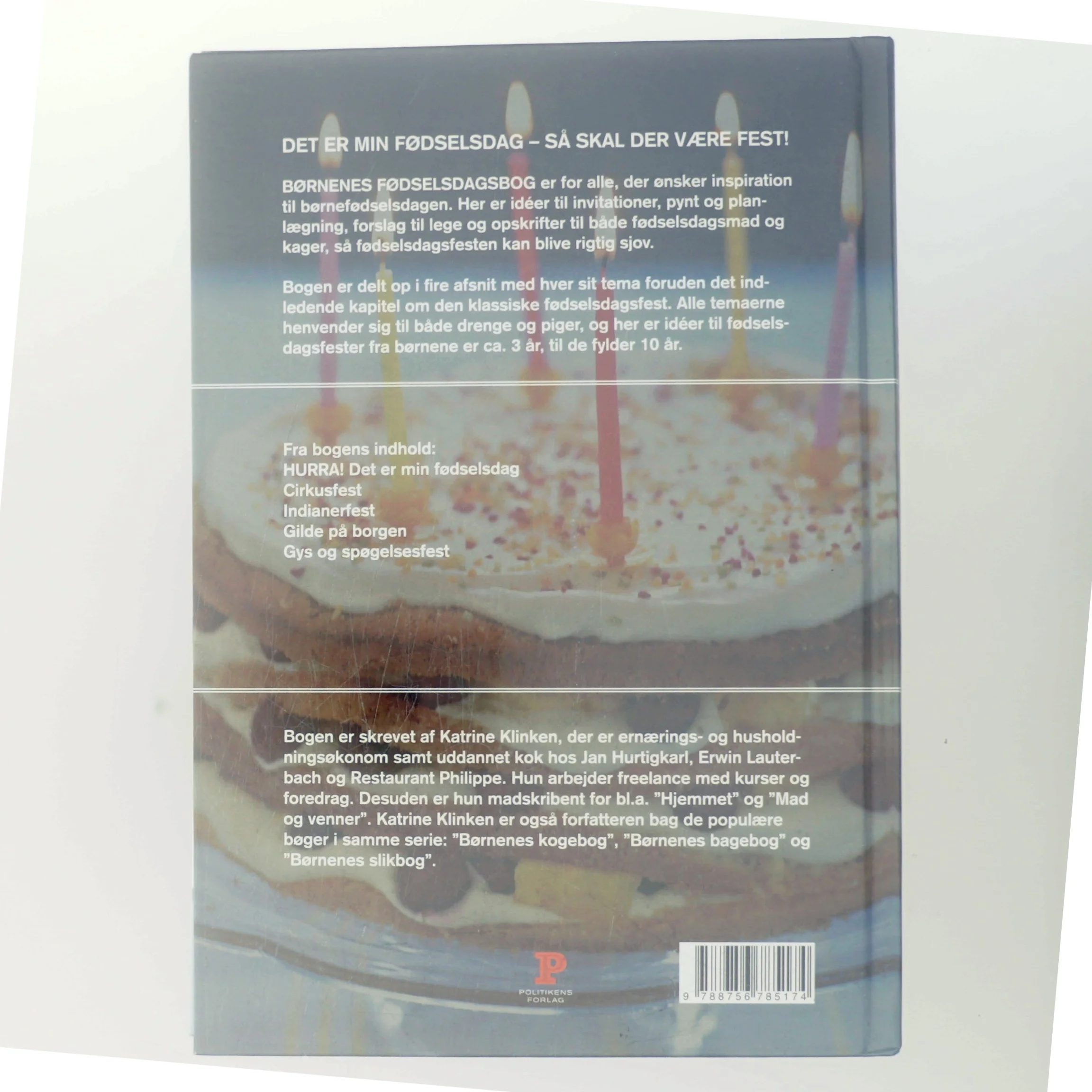 Børnenes fødselsdagsbog af Katrine Klinken (Bog)