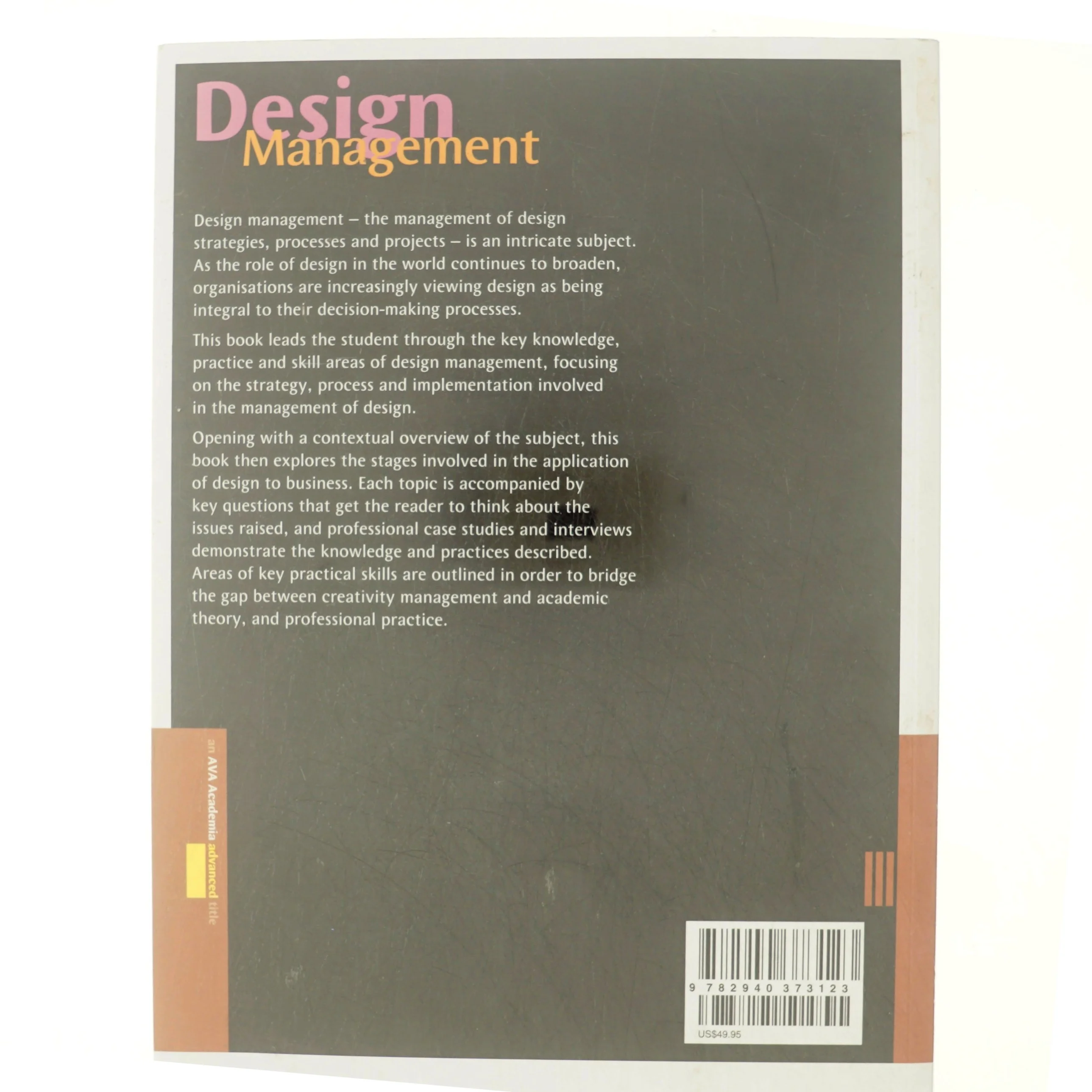 Design management : managing design strategy, process and implementation af Kathryn Best (Bog)