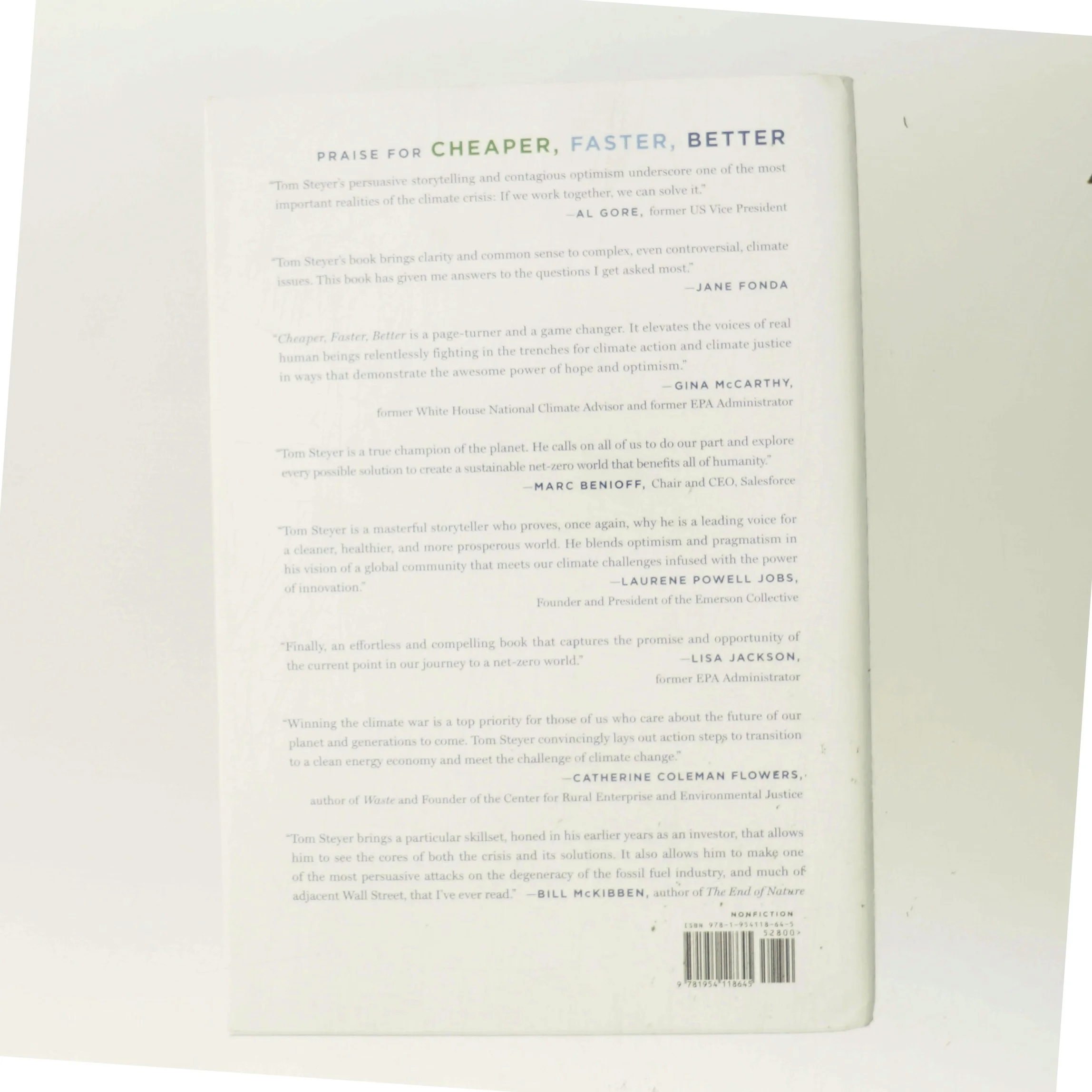 Cheaper, Faster, Better af Tom Steyer (Bog)