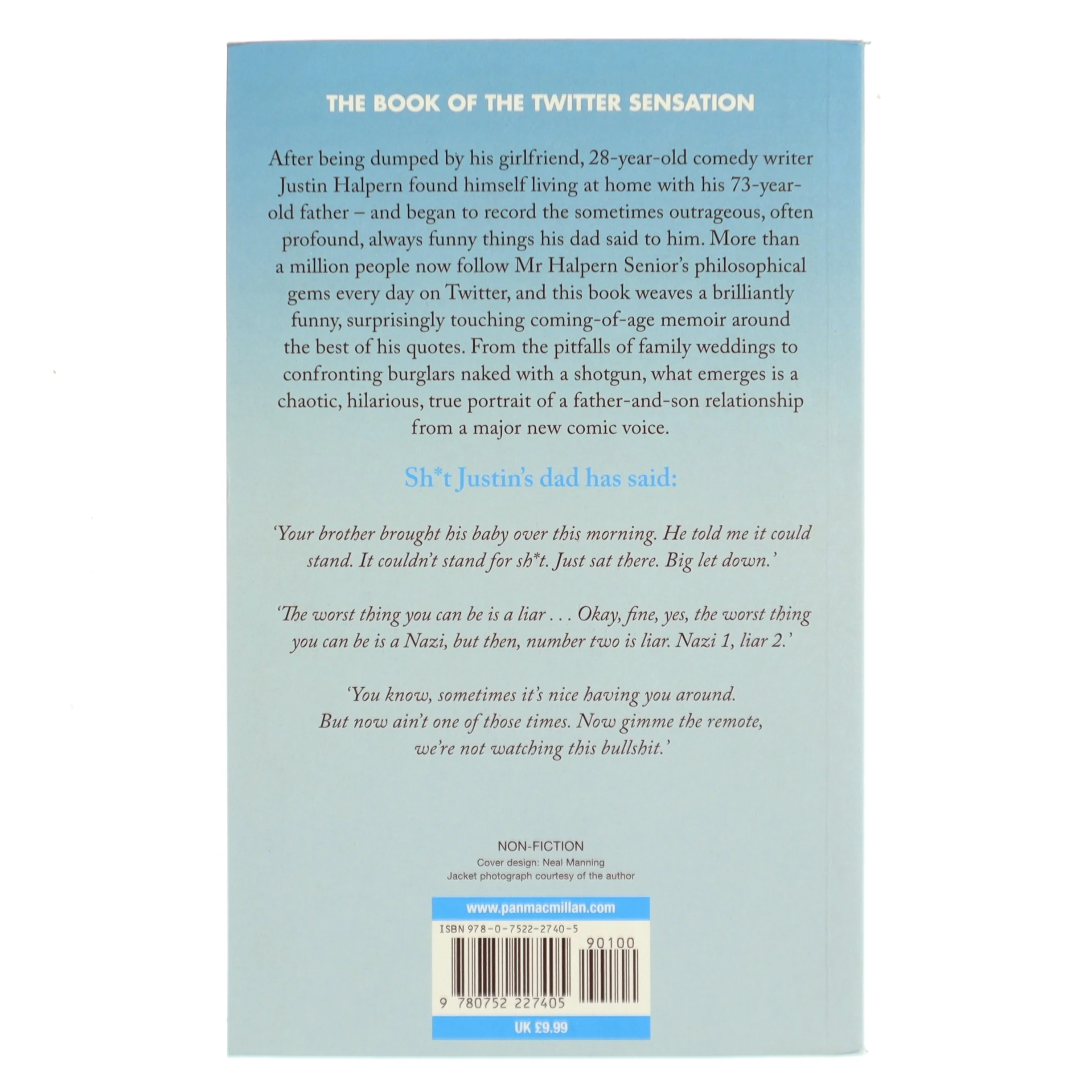 Sh*t My Dad Says af Justin Halpern (Bog)