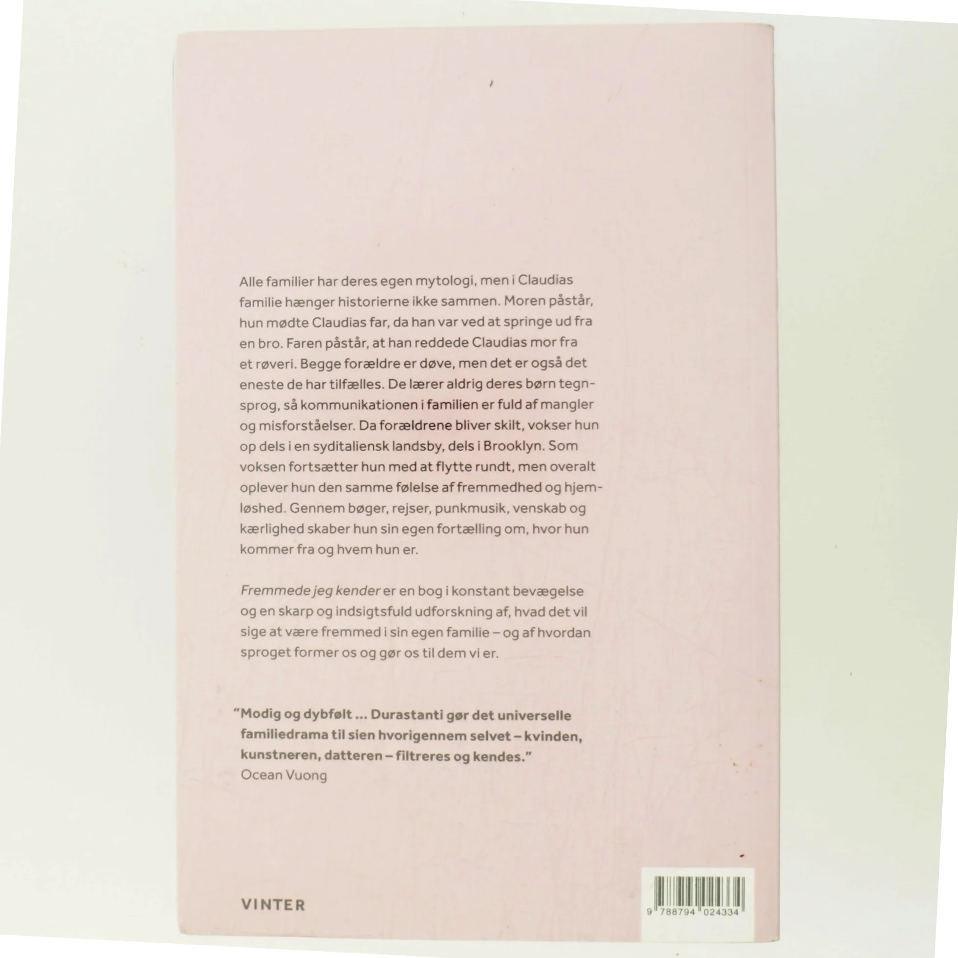 Fremmede jeg kender af Claudia Durastanti (Bog)