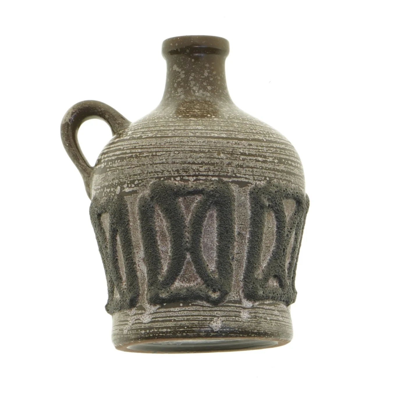 Strehla Keramik lyseholder mærket 1316 GDR (str. 15 x 12 x 9 cm)