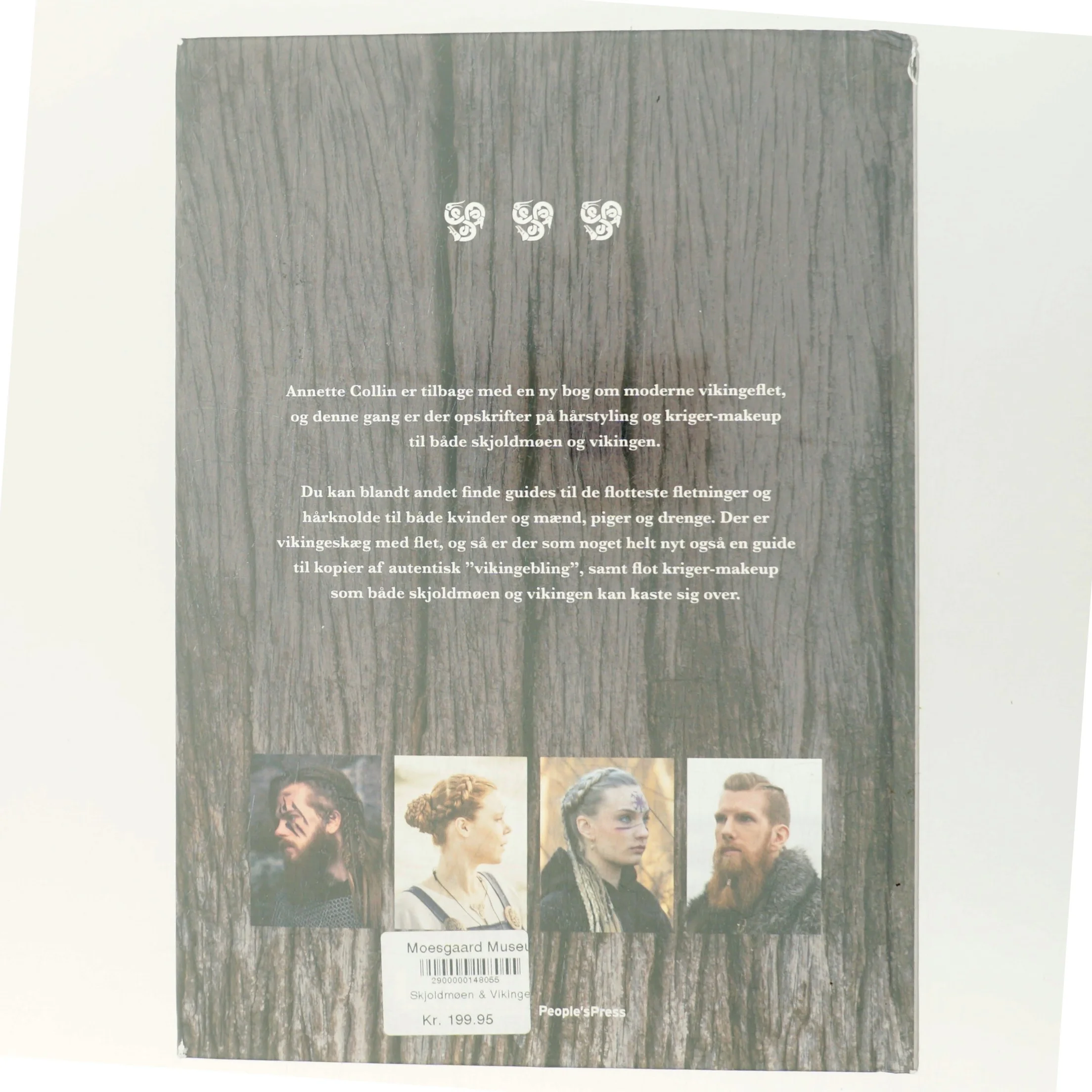 Skjoldmøen & Vikingen af Annette Collin (Bog)