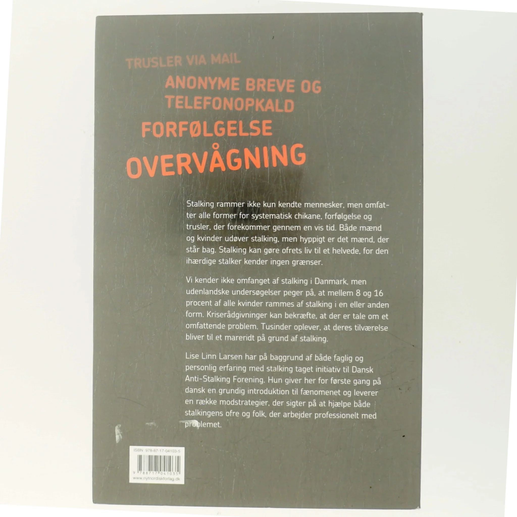 Stalking af Lise Linn Larsen (Bog)