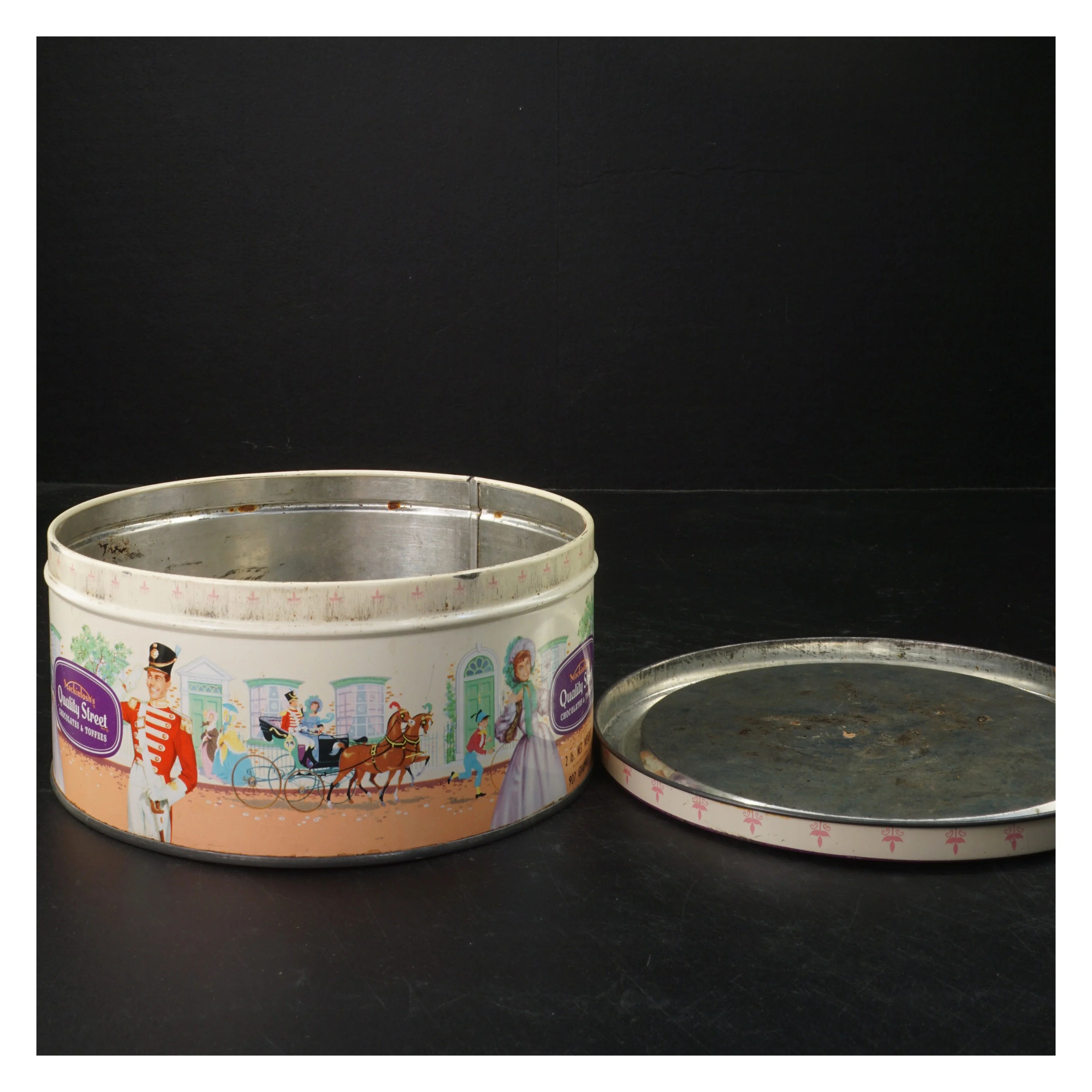 Quality Street dåse (str. Ø 18,5 cm)