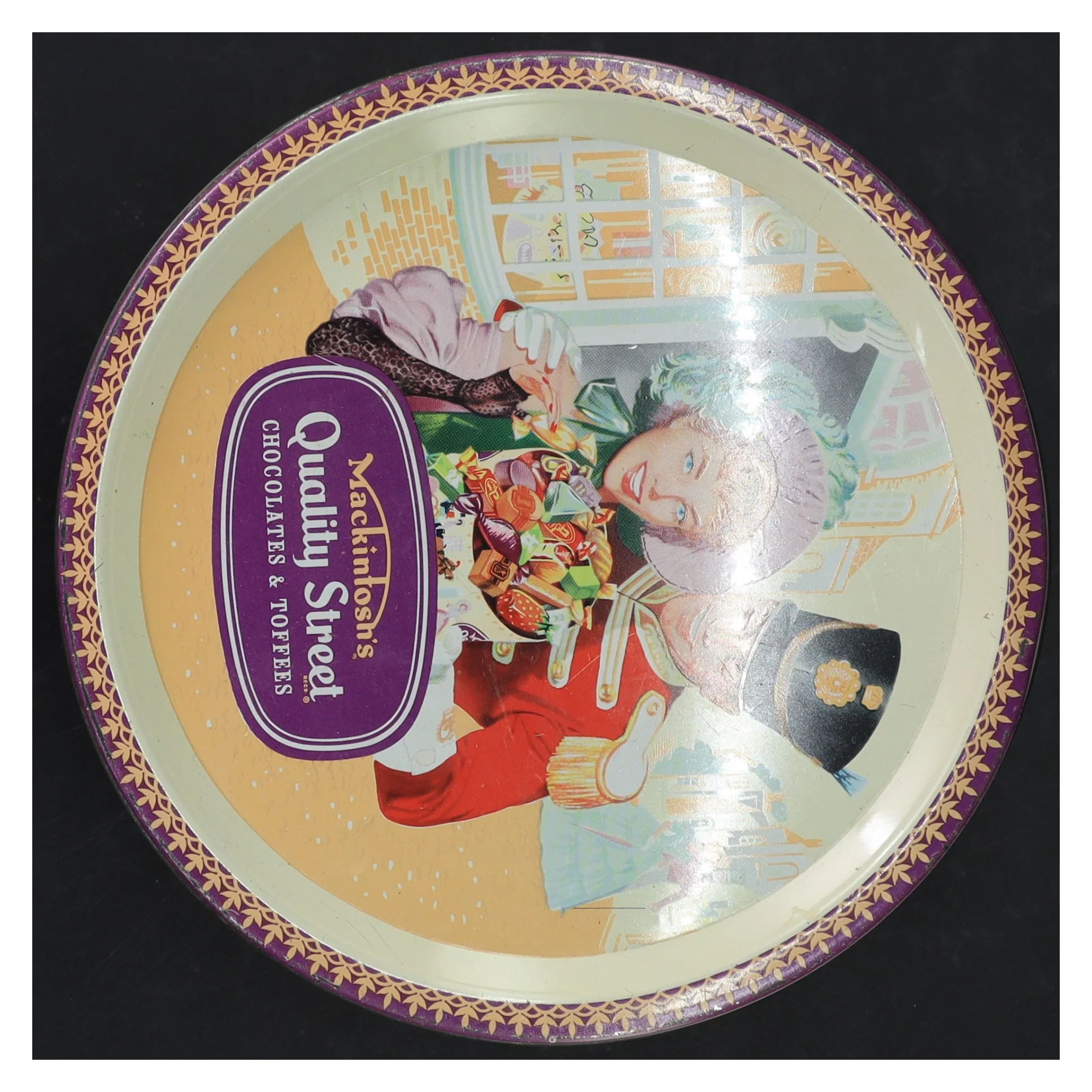 Quality Street dåse (str. Ø 18,5 cm)