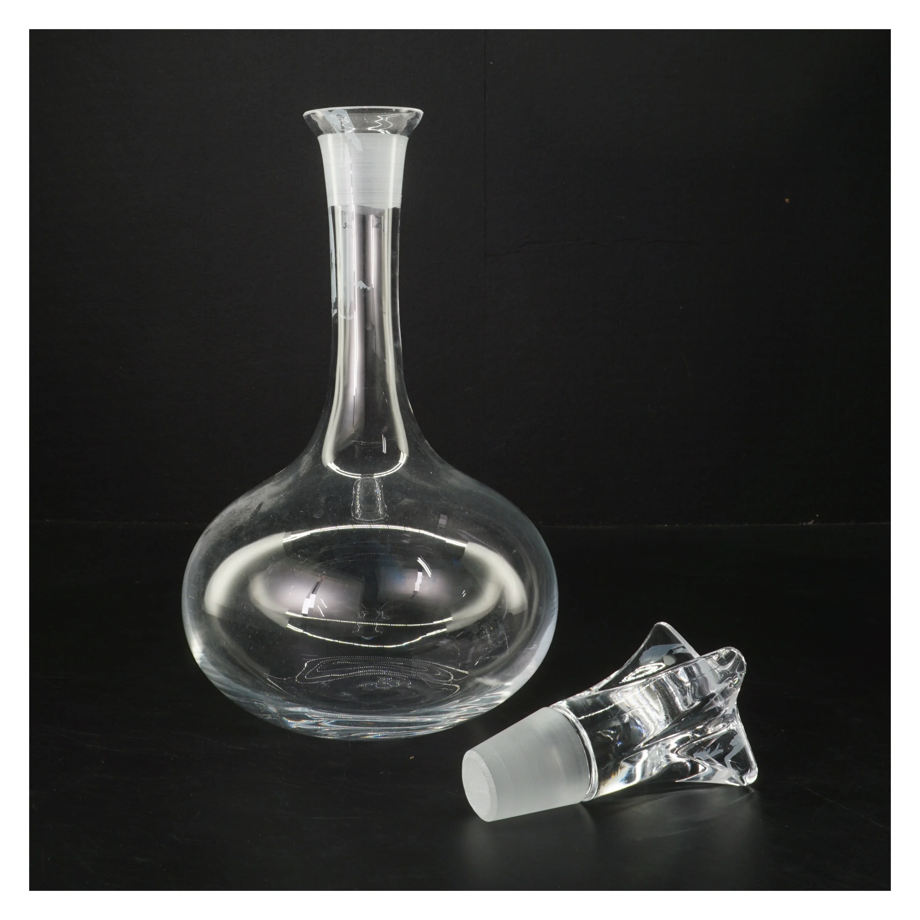 Glas karaffel med prop fra Paul Bourne (str. 24 cm)