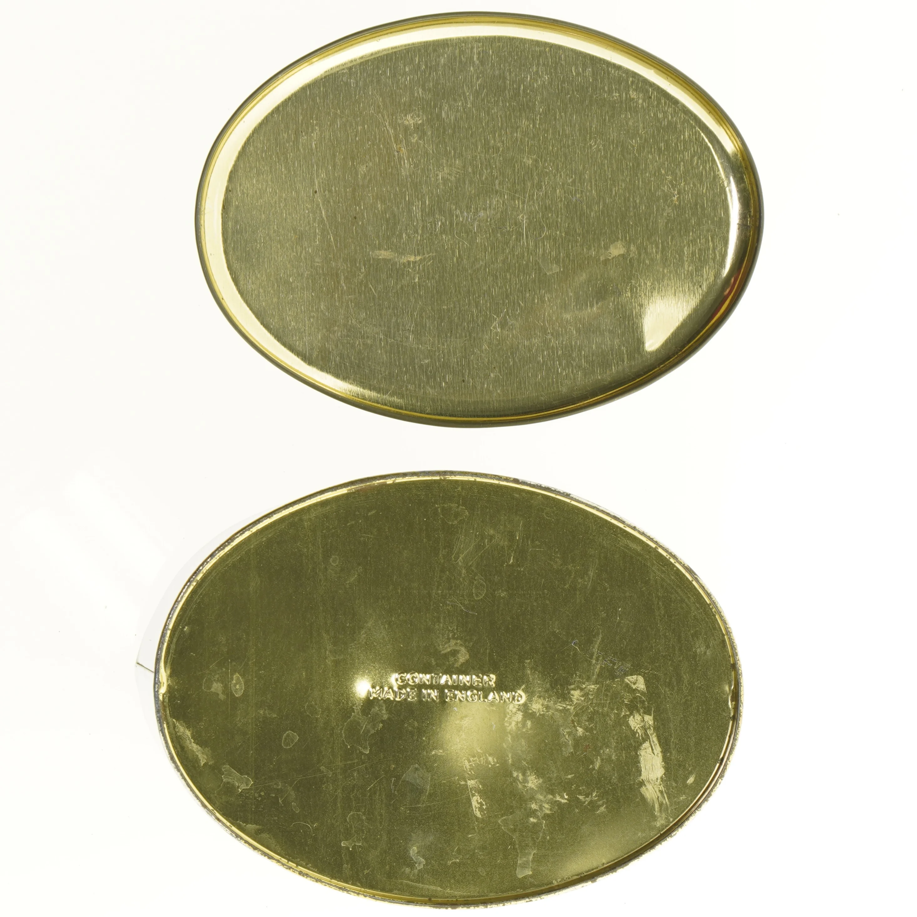 Mads Stage Vintage Kagedåse med andemotiv (str. 18 x 13 cm)