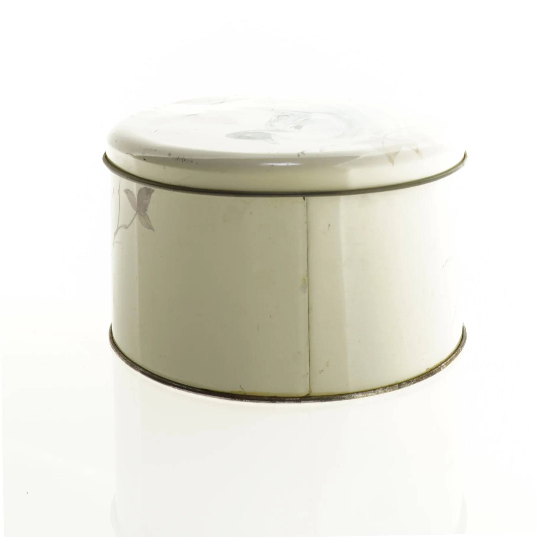 Mads Stage Vintage Kagedåse med andemotiv (str. 18 x 13 cm)