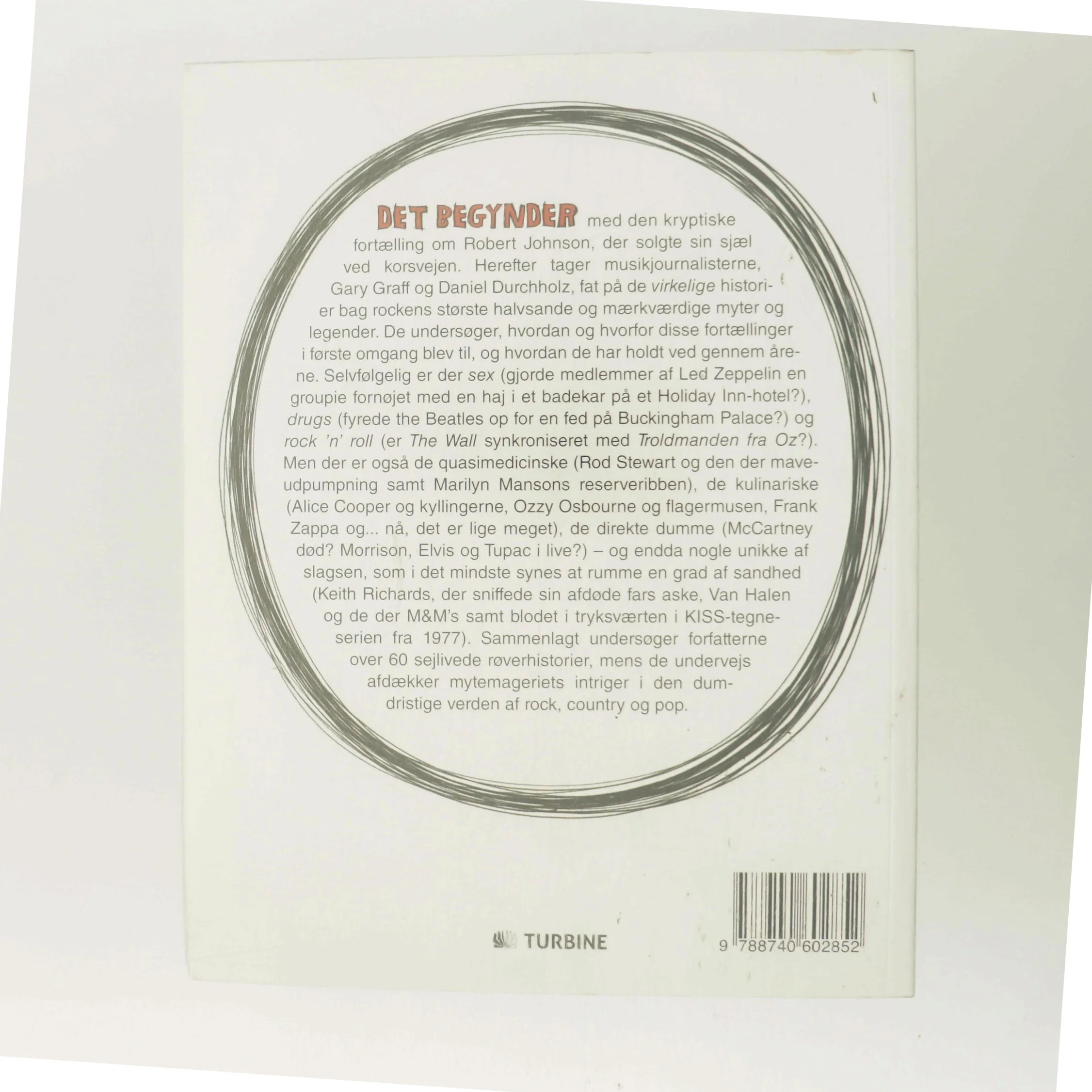 Rock'n'roll-myter : de sande historier bag de mest berygtede legender af Gary Graff (Bog)