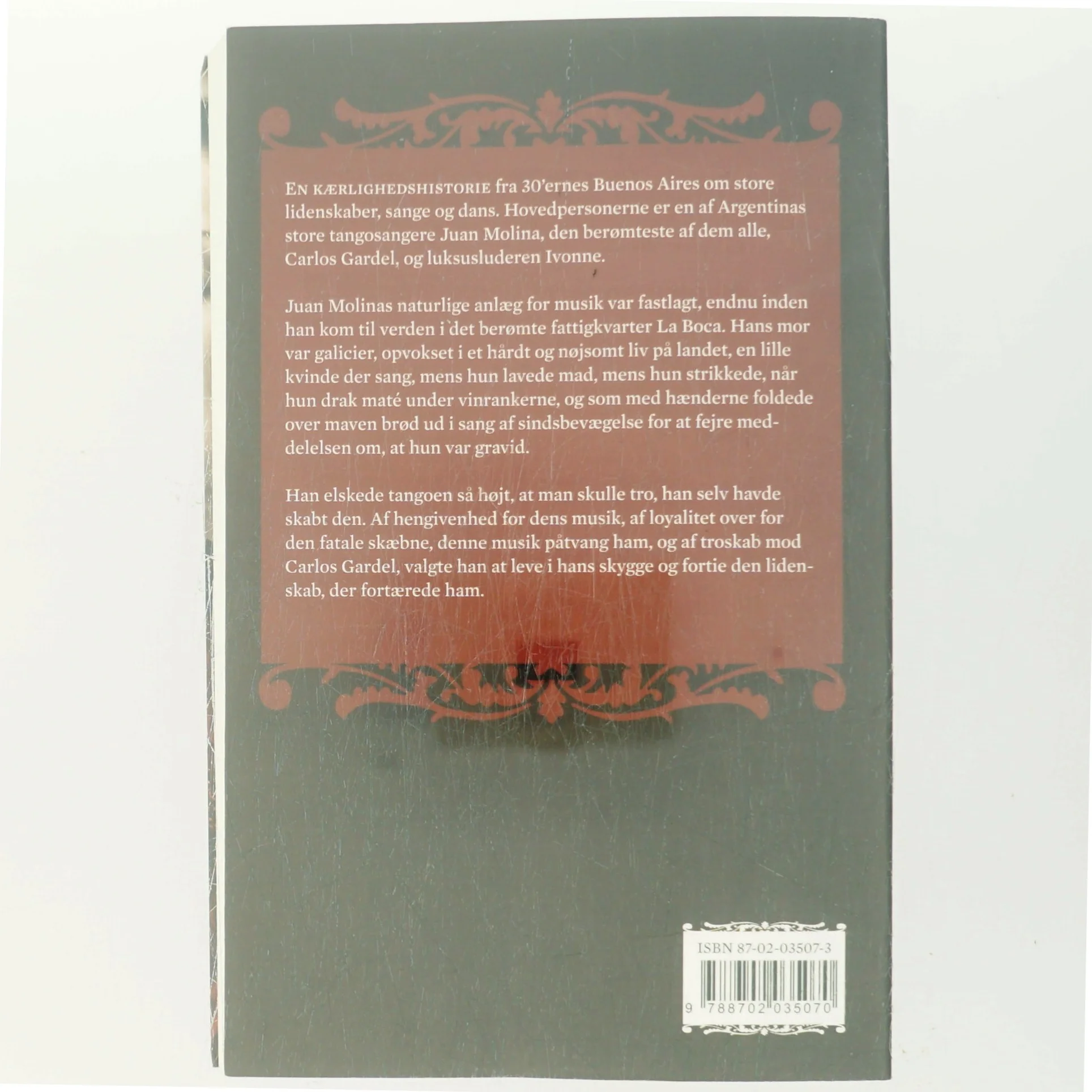 I tangoens skygge : et melodrama med sange og dans : roman af Federico Andahazi (Bog)